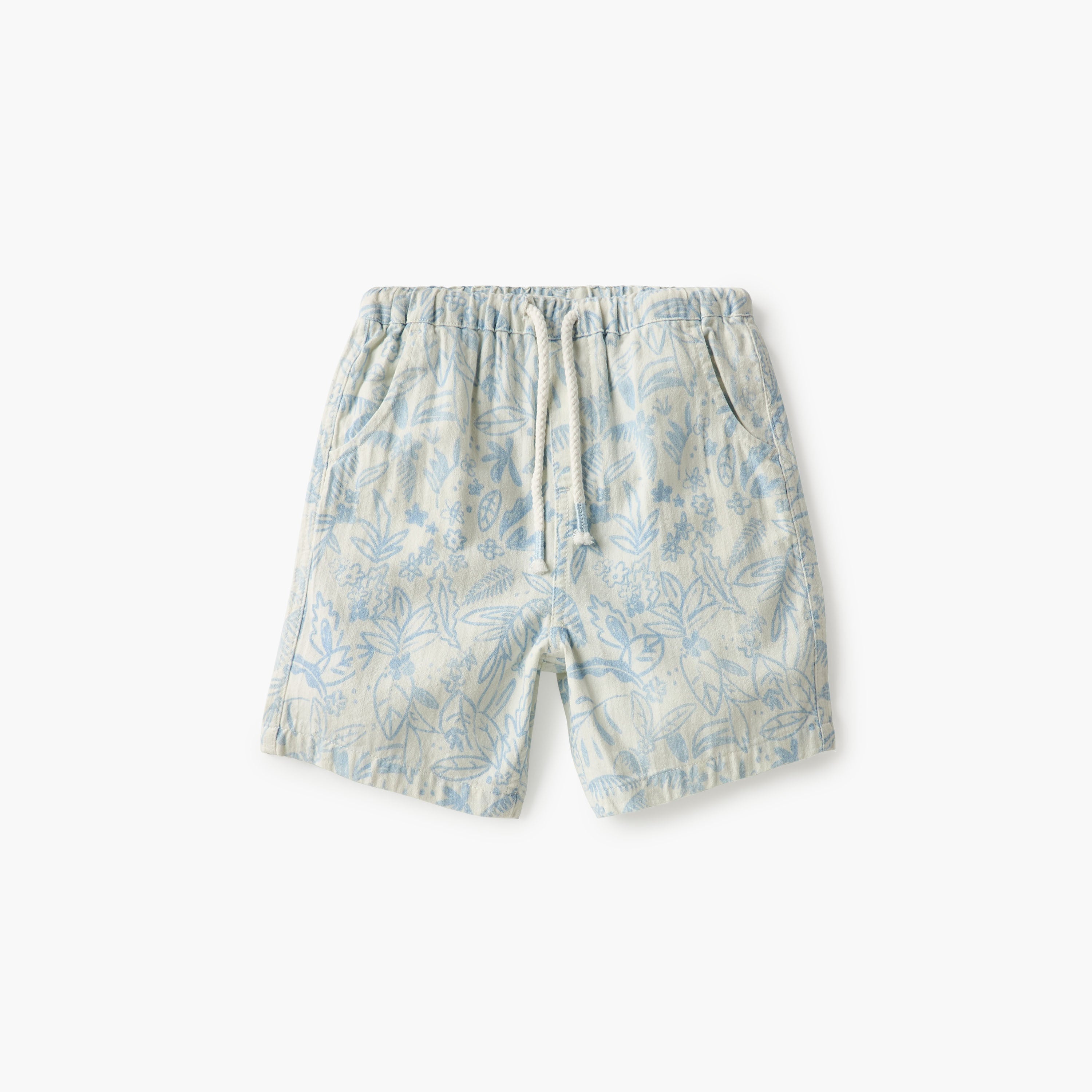 Juniors Printed Shirt and Shorts Set
