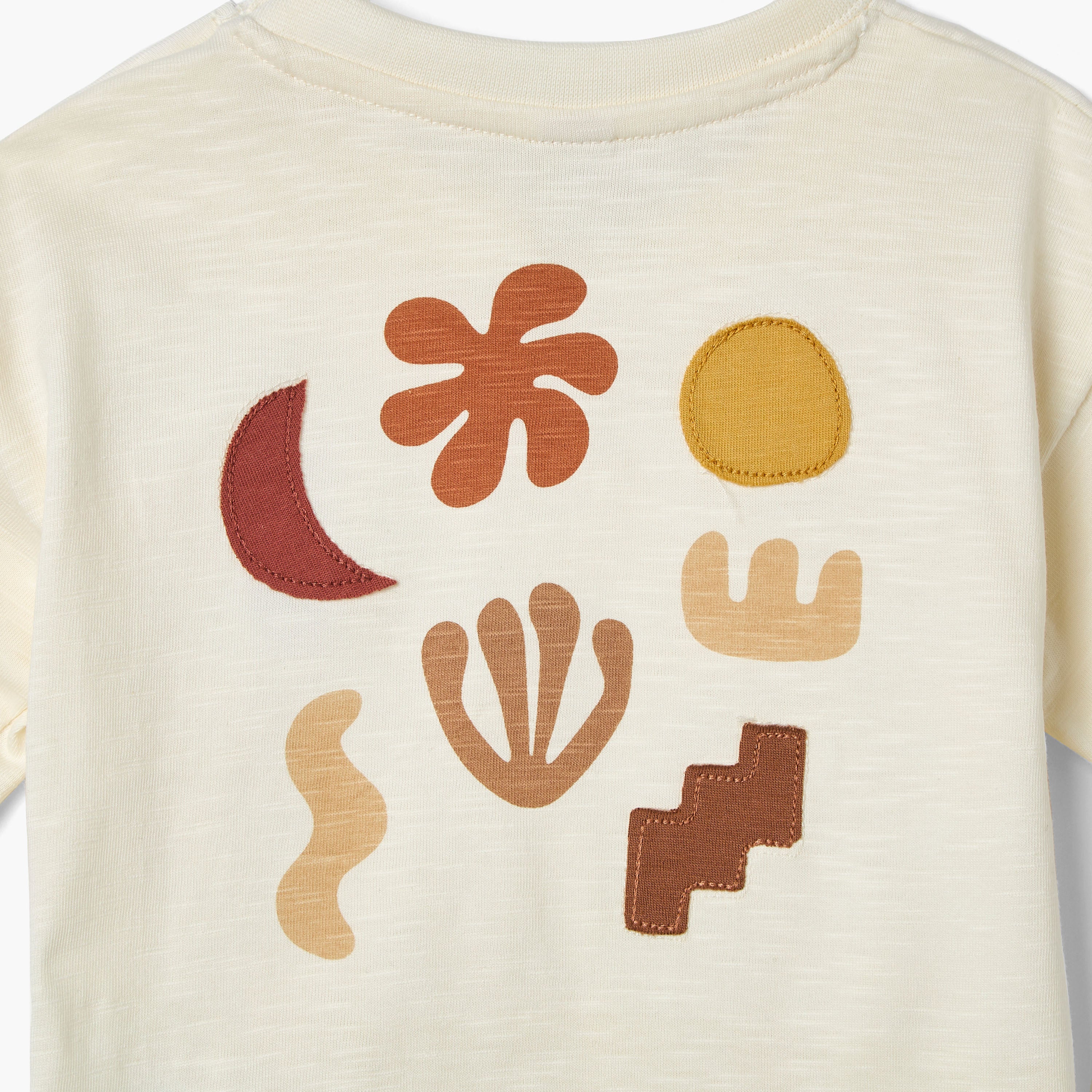 Giggles Printed T-shirt with Short Sleeves