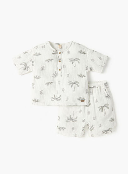 Giggles Printed T-shirt and Shorts Set-baby-boys-clothing-setsandcoords-image-1