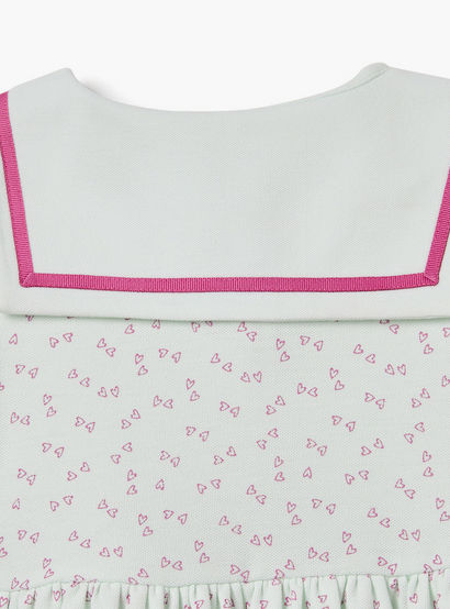 Juniors Heart Print Polo Dress with Short Sleeves-baby-girls-clothing-dressesandjumpsuits-image-6