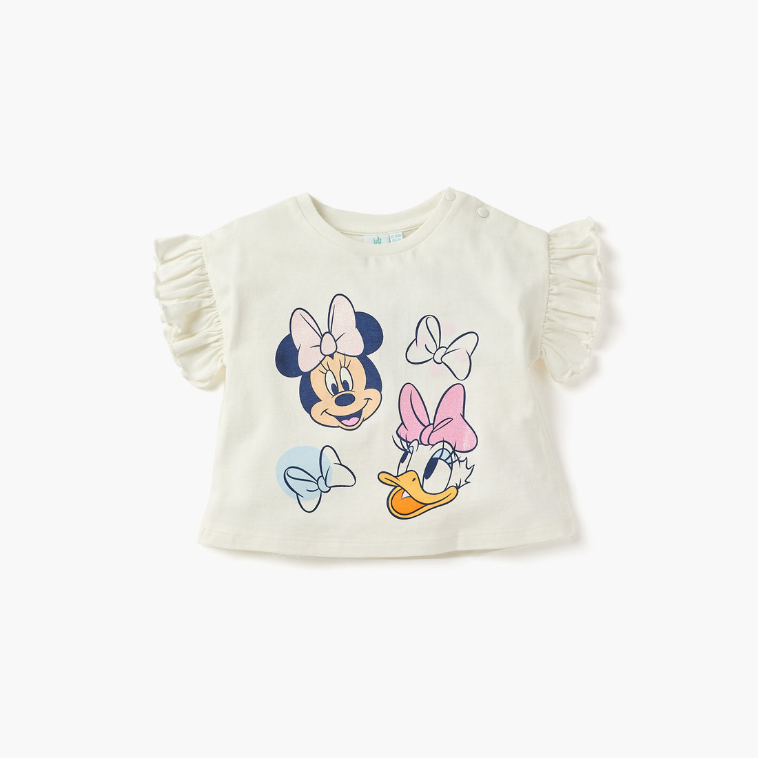 Disney Minnie Mouse and Daisy Duck Print T-shirt - Set of 2