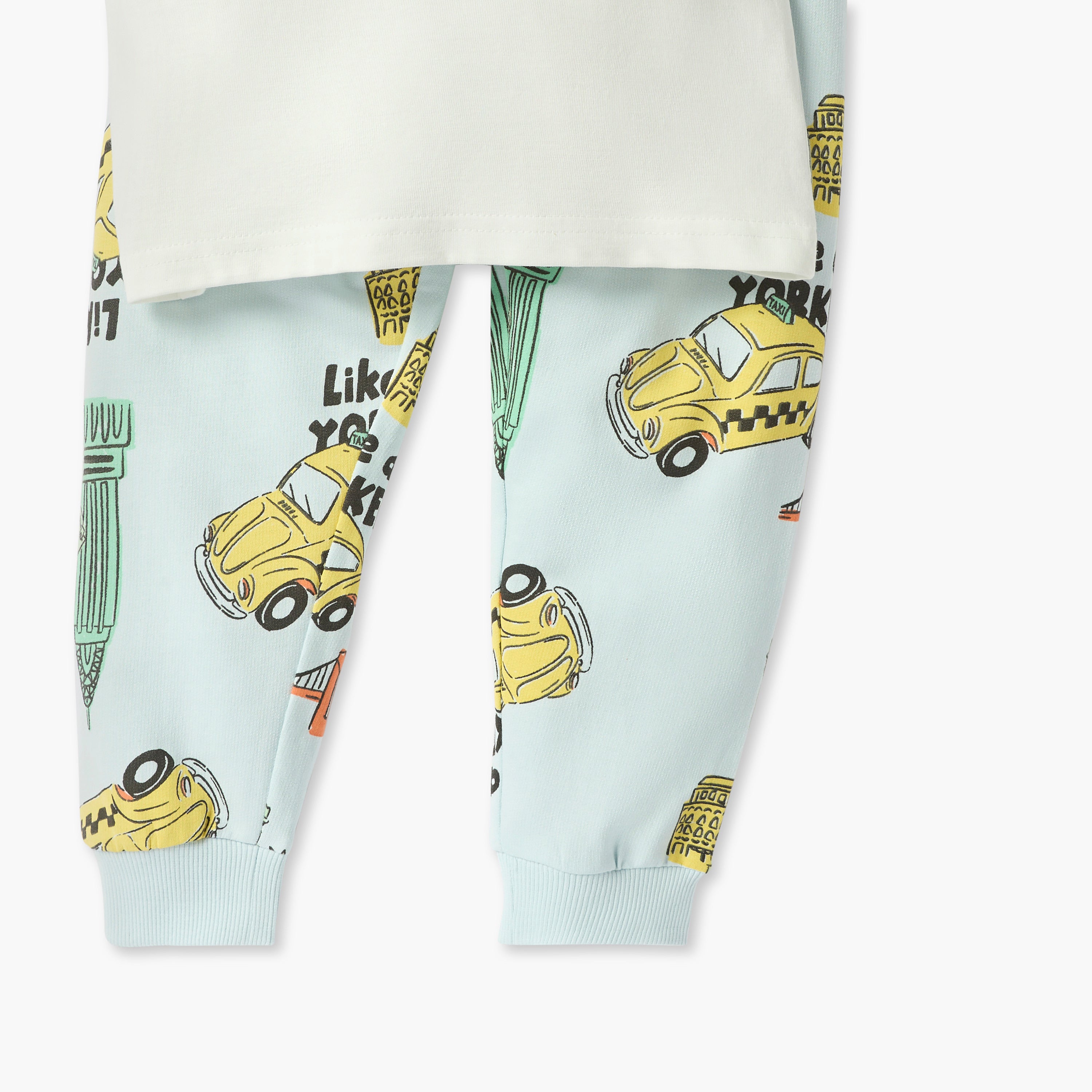 Juniors Printed T-shirt and Pyjama Set