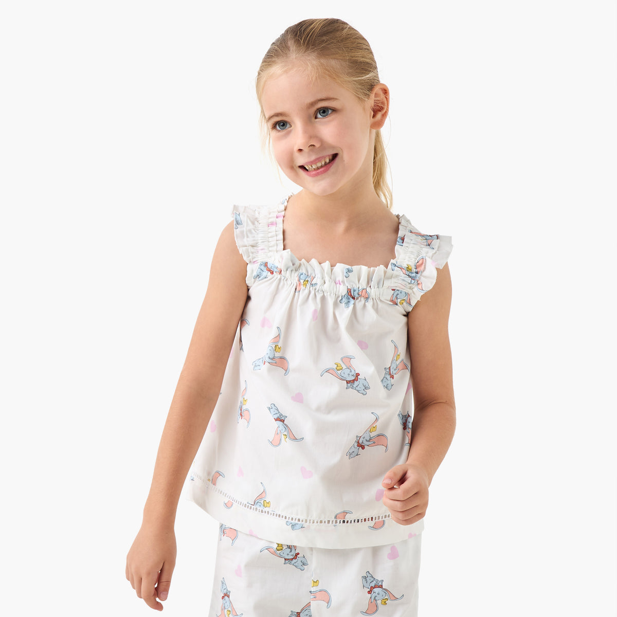 Disney Dumbo Print Top and Pyjama Set