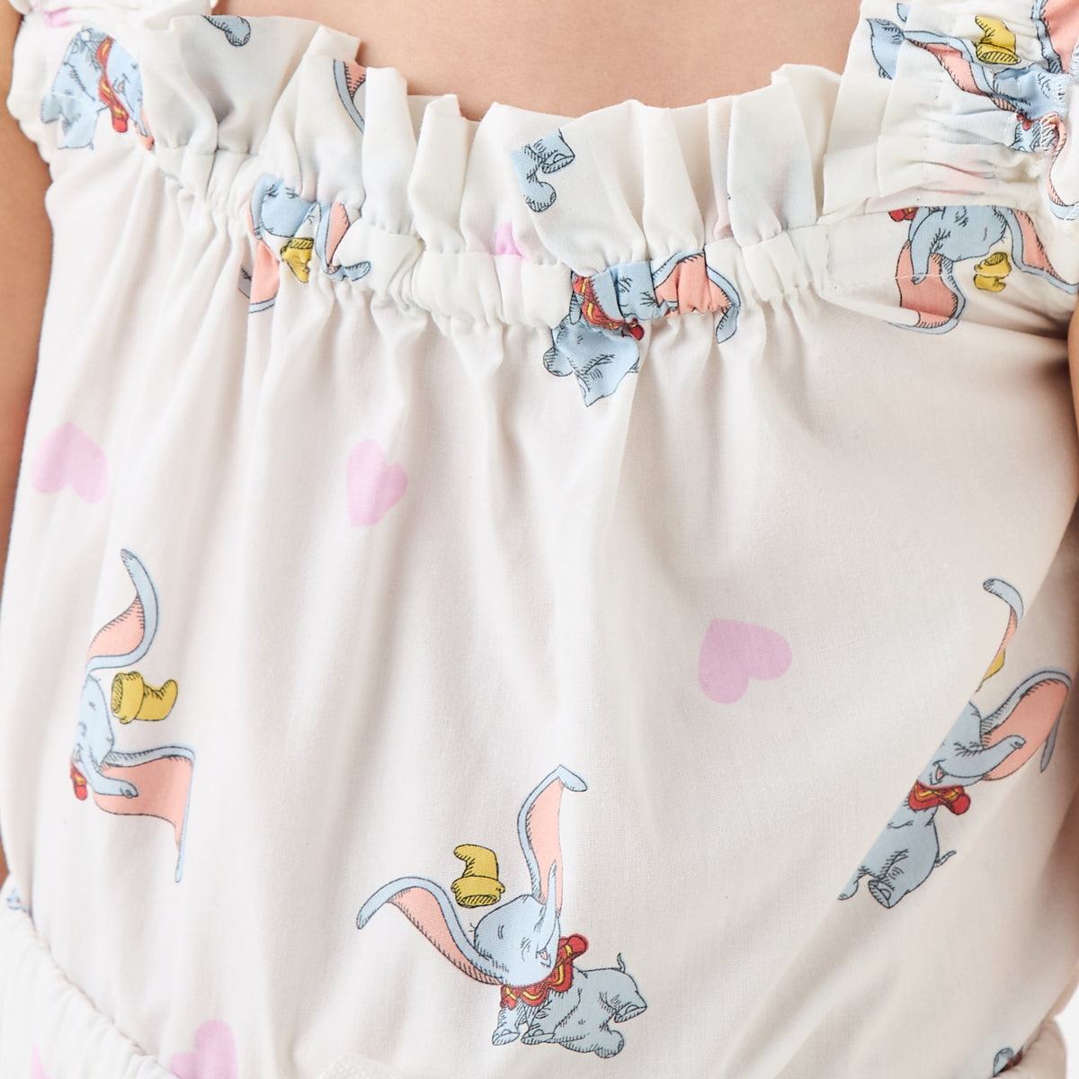 Disney Dumbo Print Top and Pyjama Set