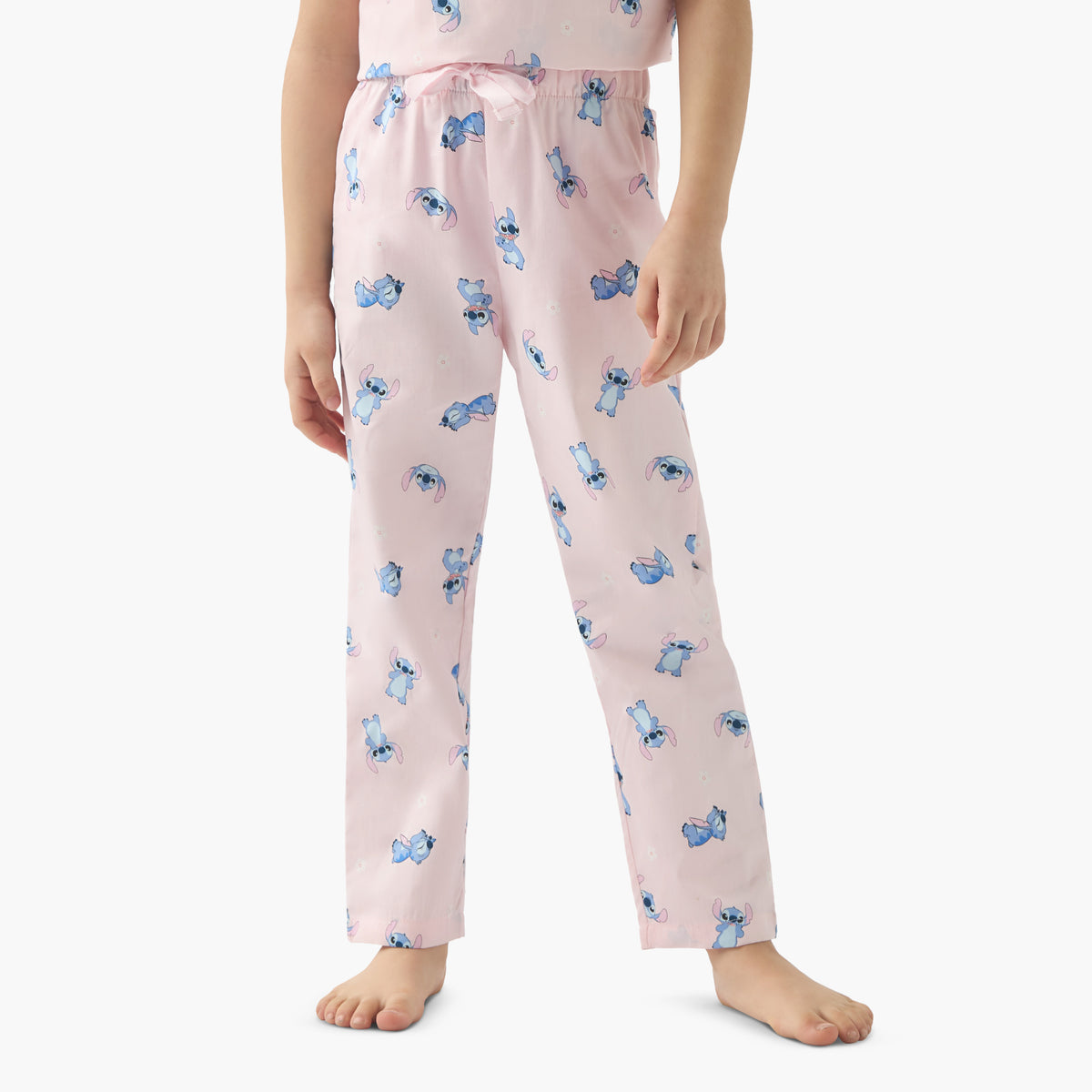 Disney All-Over Stitch Print Sleeveless Top and Pyjama Set