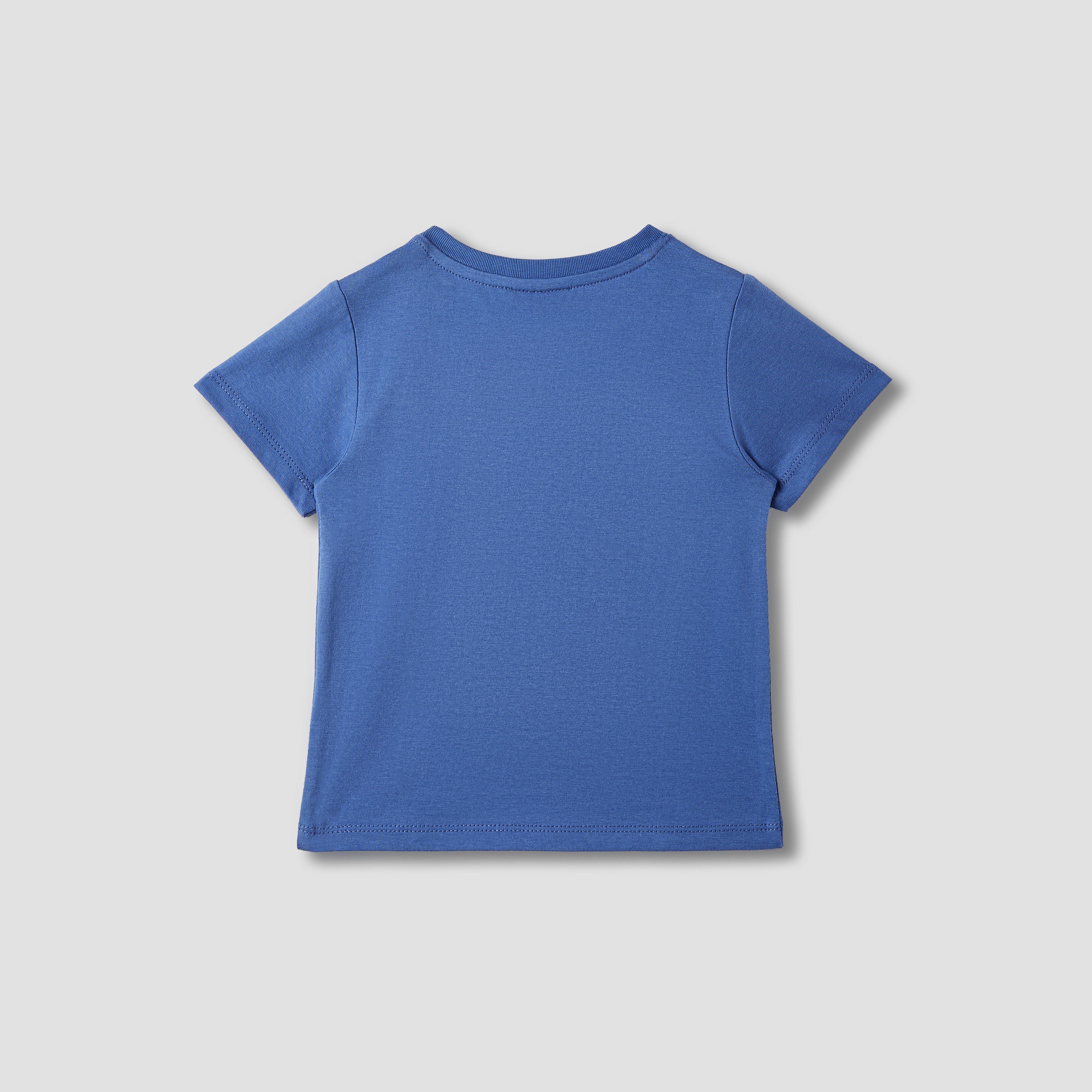 Juniors Graphic Print T-shirt with Short Sleeves