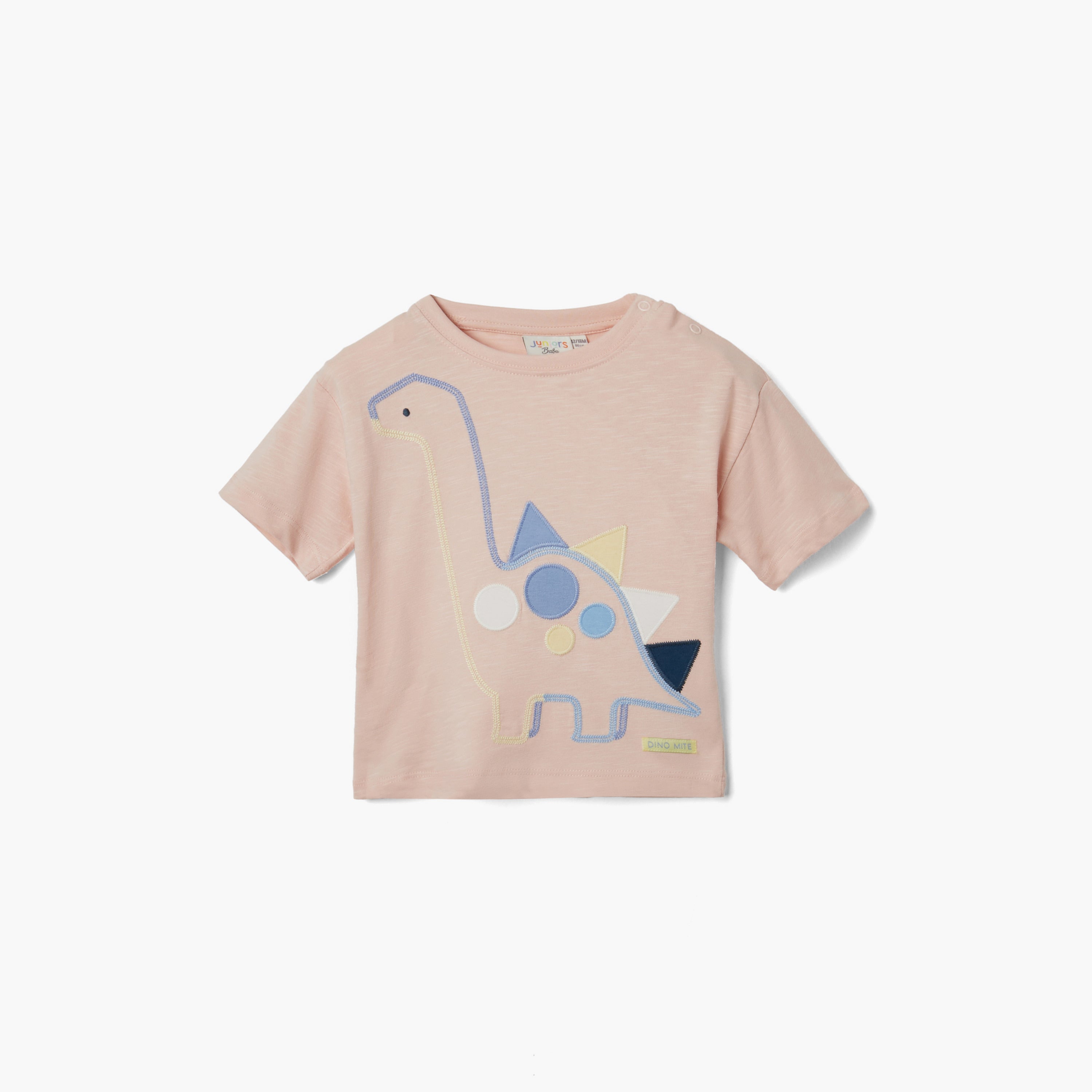 Juniors Dinosaur Applique T-shirt and Jogger Set