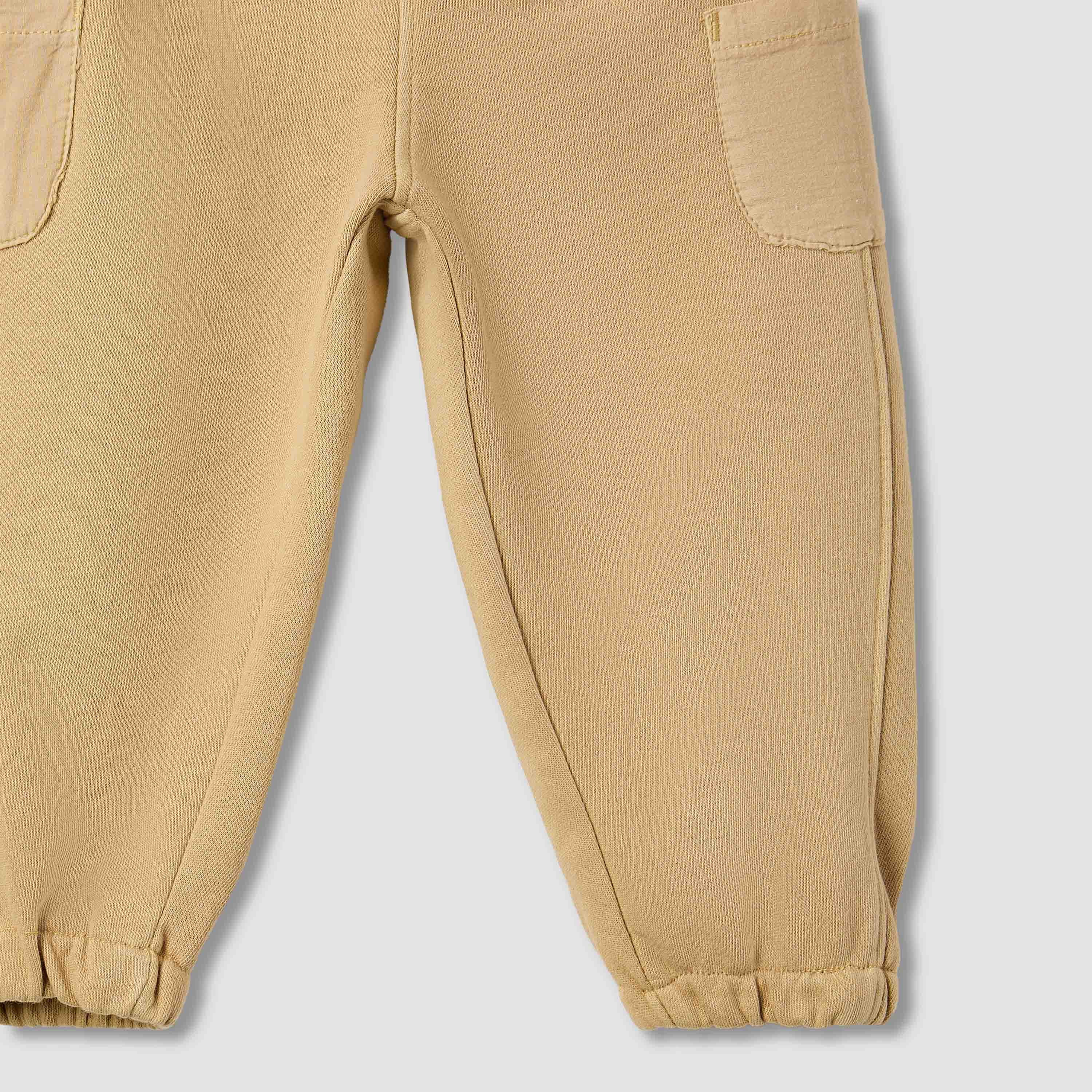Juniors Solid Long Sleeve Sweatshirt and Joggers Set