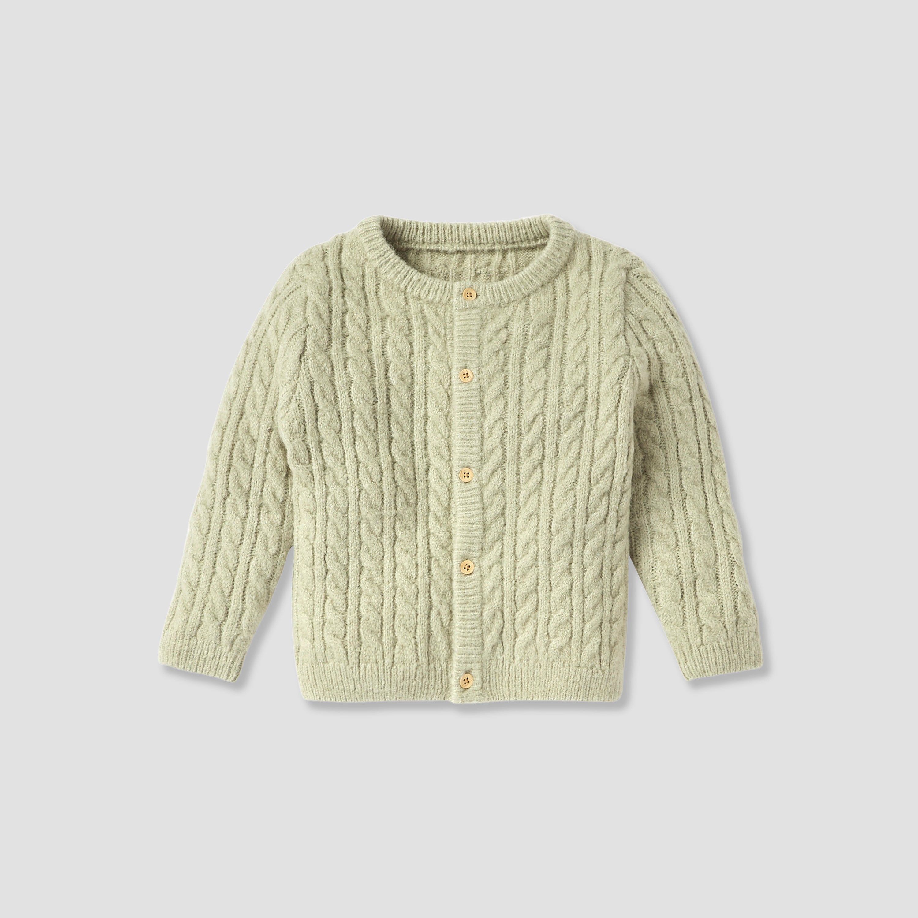 Giggles Cable Knit Shirt and Pant Set