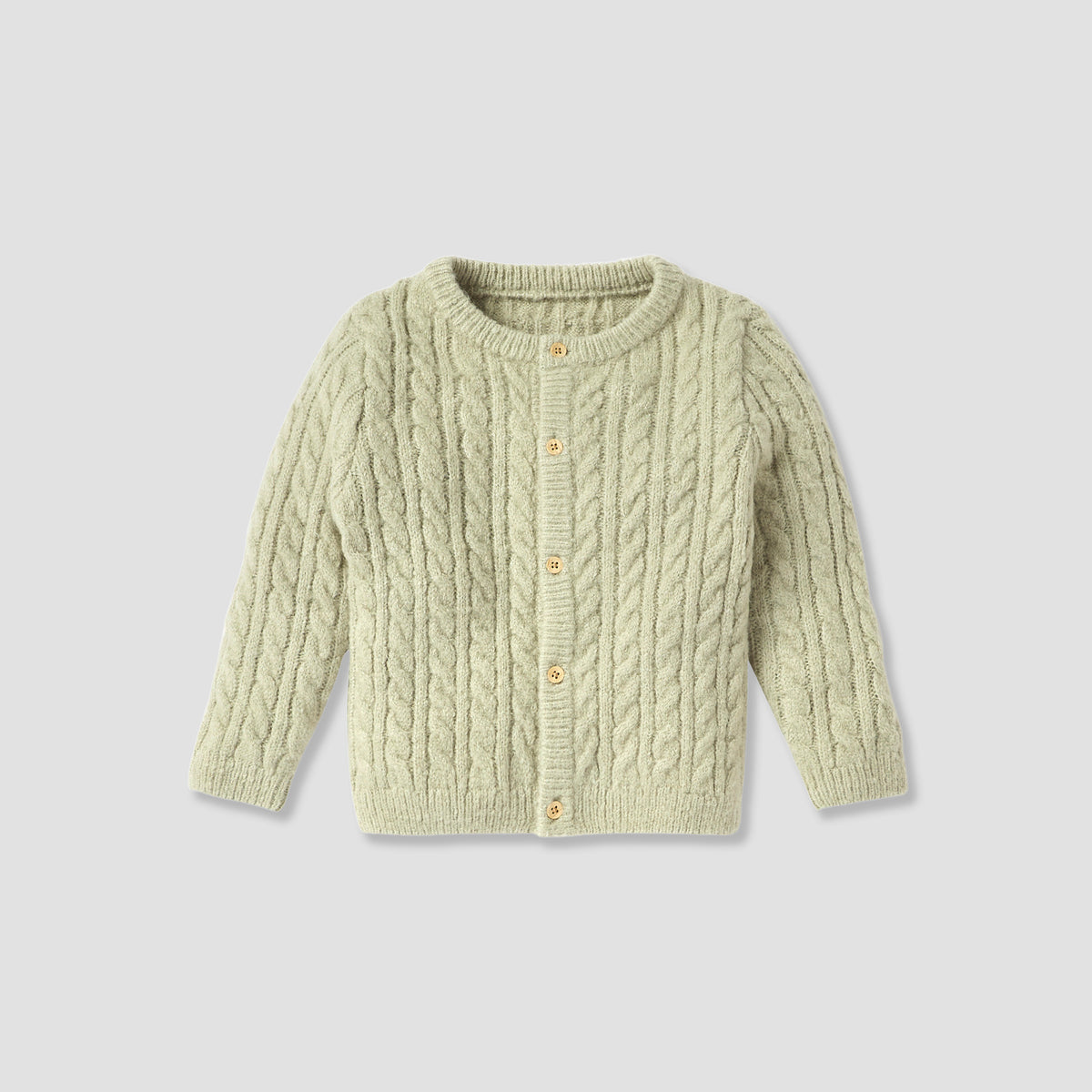 Giggles Cable Knit Shirt and Pant Set
