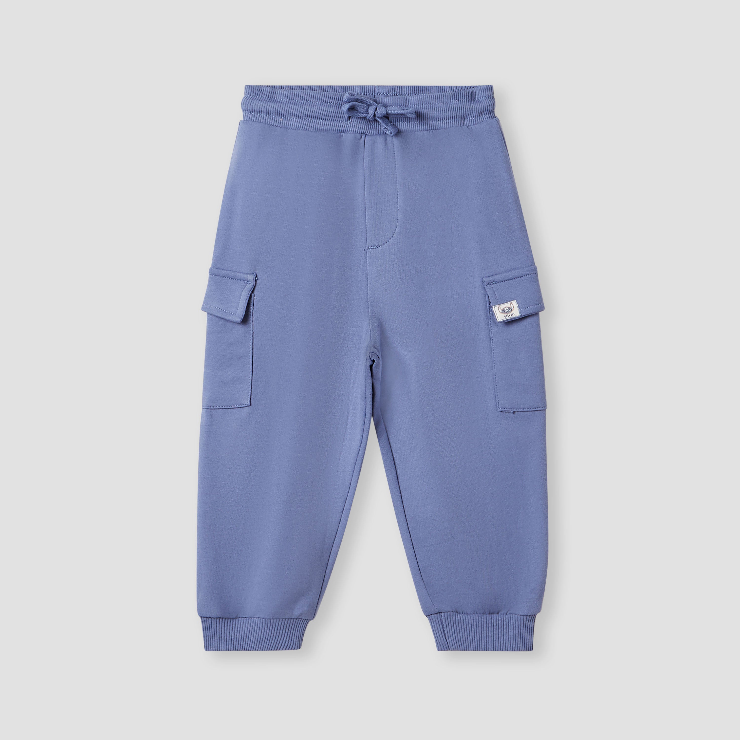Disney Stitch Print Sweatshirt and Cargo Joggers Set