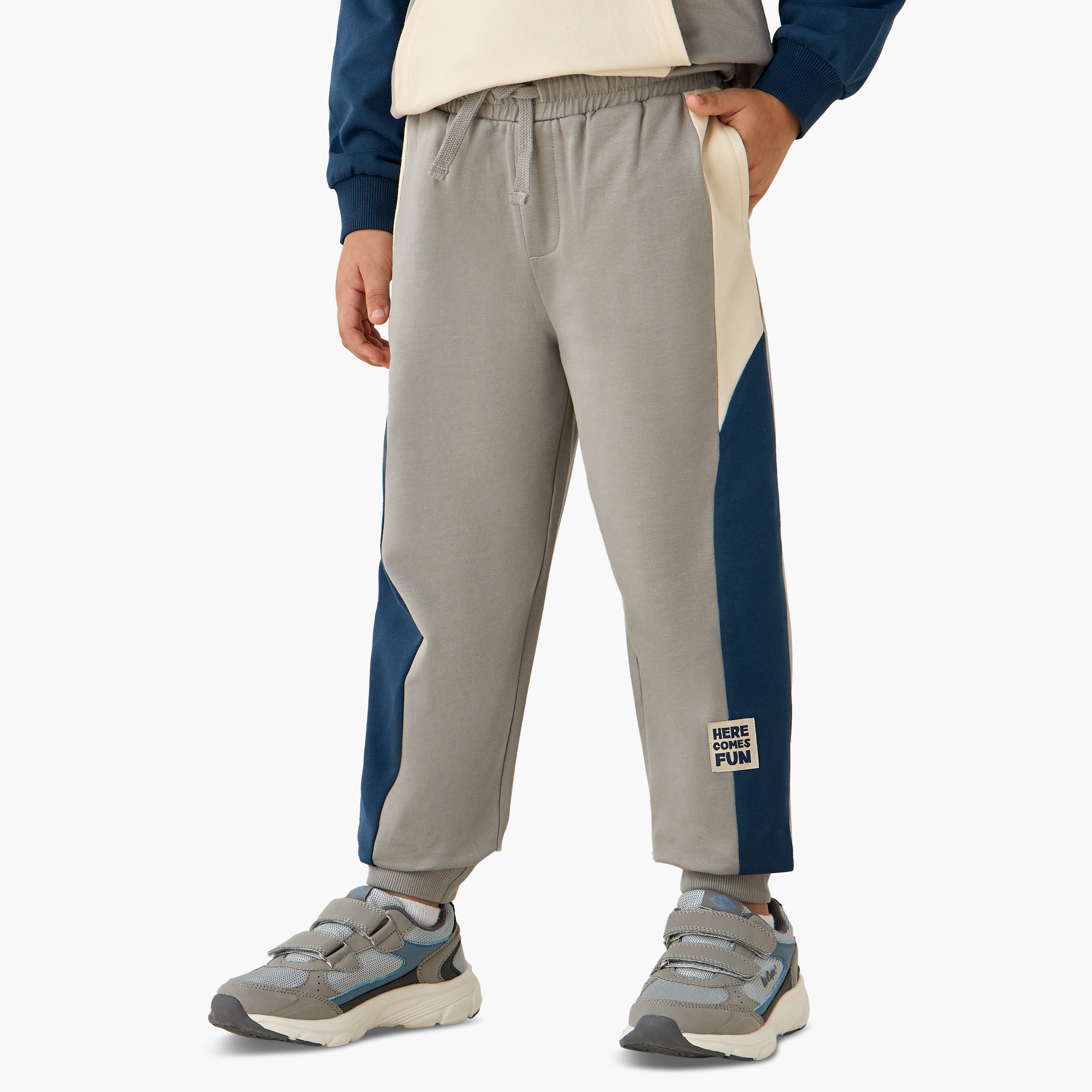 Juniors Boys Sweatshirt and Joggers Set with Hood - Soft Cotton - Long Sleeves