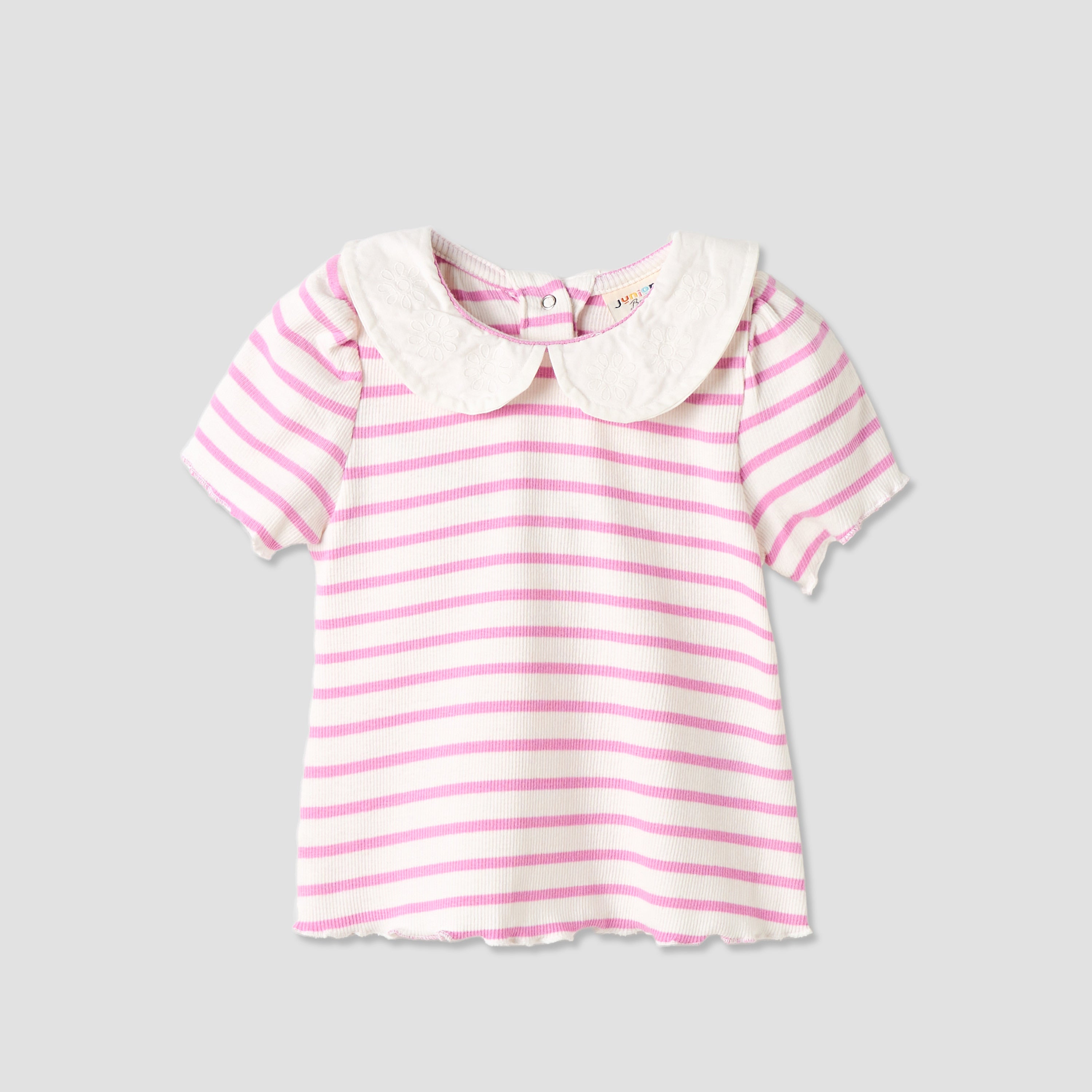 Set of 3 Juniors Round Neck Sleeveless T-shirts with Print
