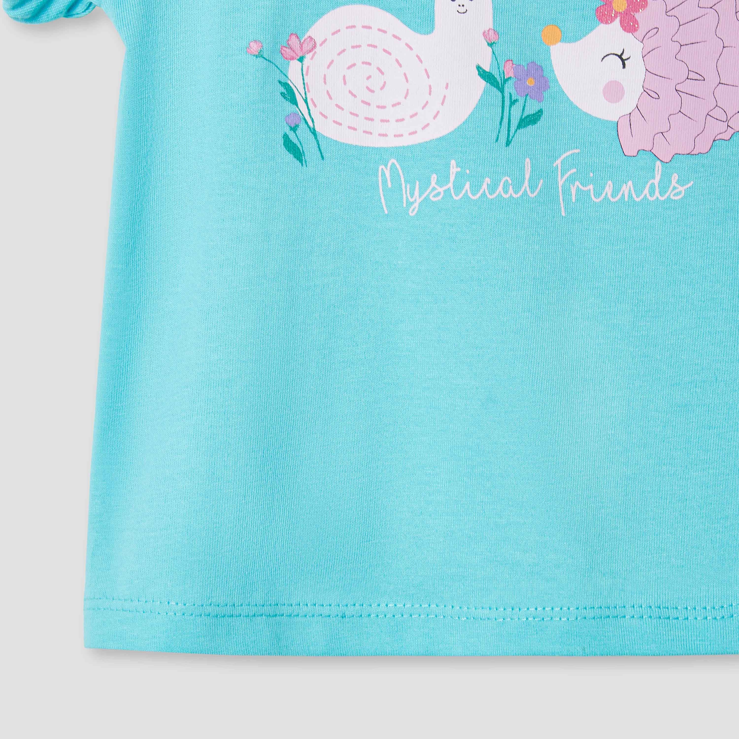 Juniors Printed T-shirt