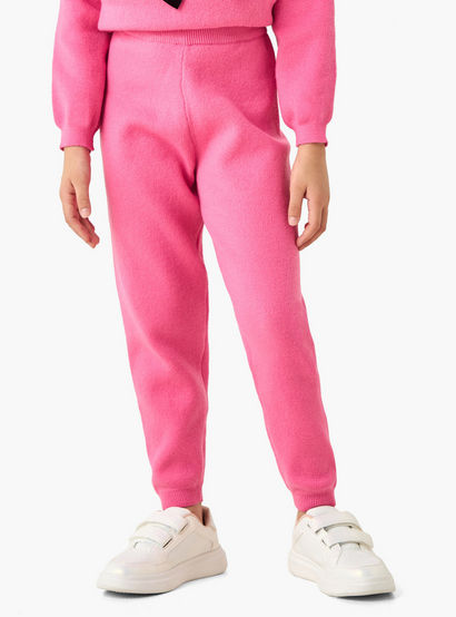 Juniors Girls Pullover and Joggers Set with Applique - Polyester Blend - Long Sleeves - Crew Neck-baby-girls-clothing-setsandcoords-image-3