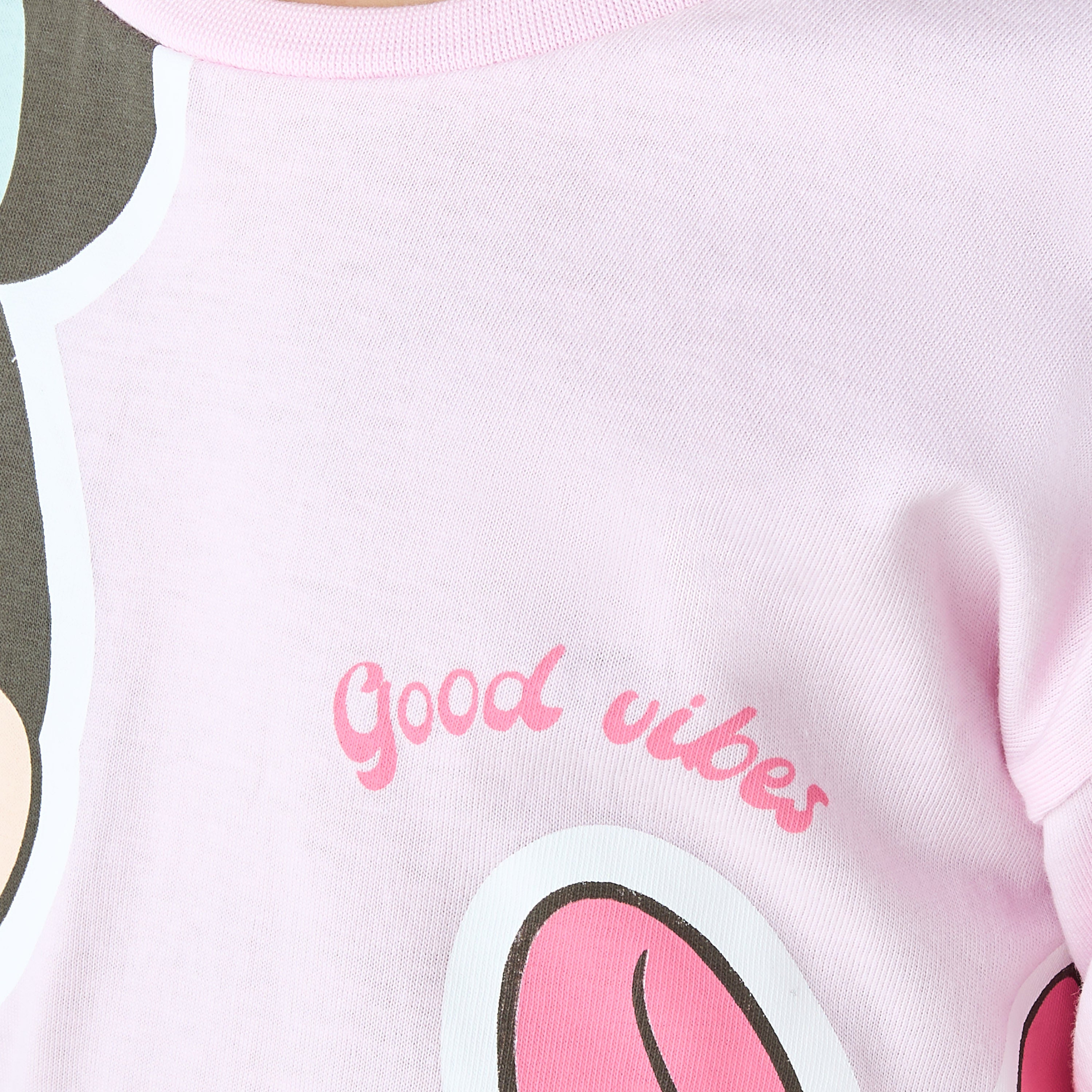 Disney Minnie Mouse Print Long Sleeves T-shirt - Set of 2