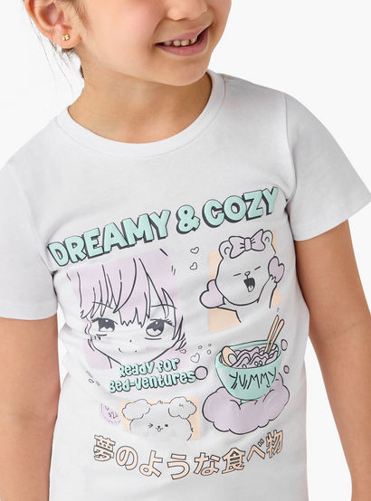 Juniors Printed T-shirt and Pyjama Set-promo_babyshop_Buy2for69_UAE130126-image-5