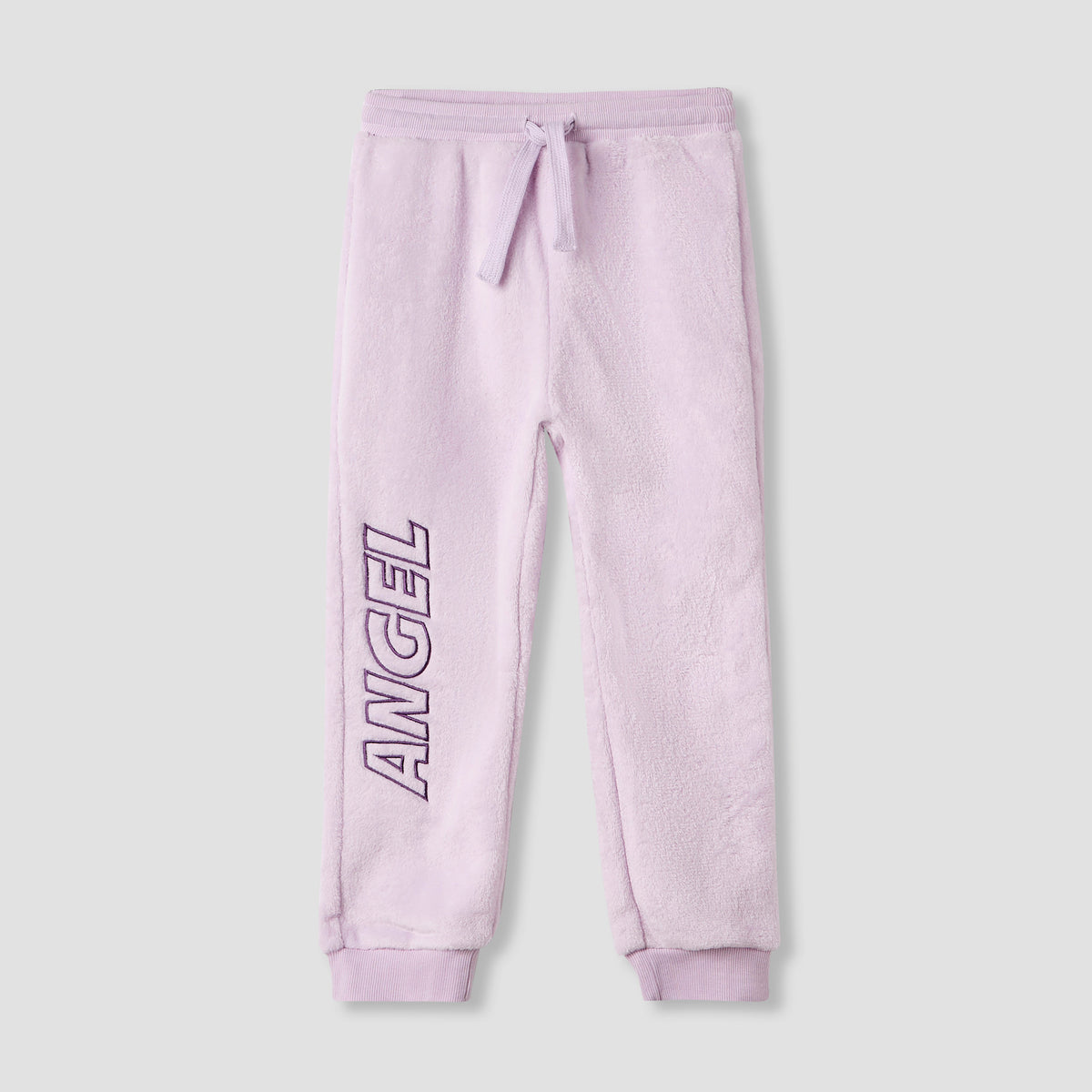 Disney Girls Sweatshirt and Pyjama Set with Stitch Angel Texture - Polyester - Long Sleeves - Hood