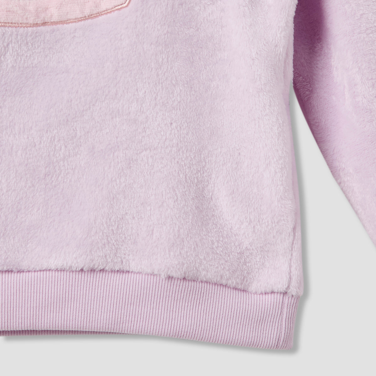 Disney Girls Sweatshirt and Pyjama Set with Stitch Angel Texture - Polyester - Long Sleeves - Hood
