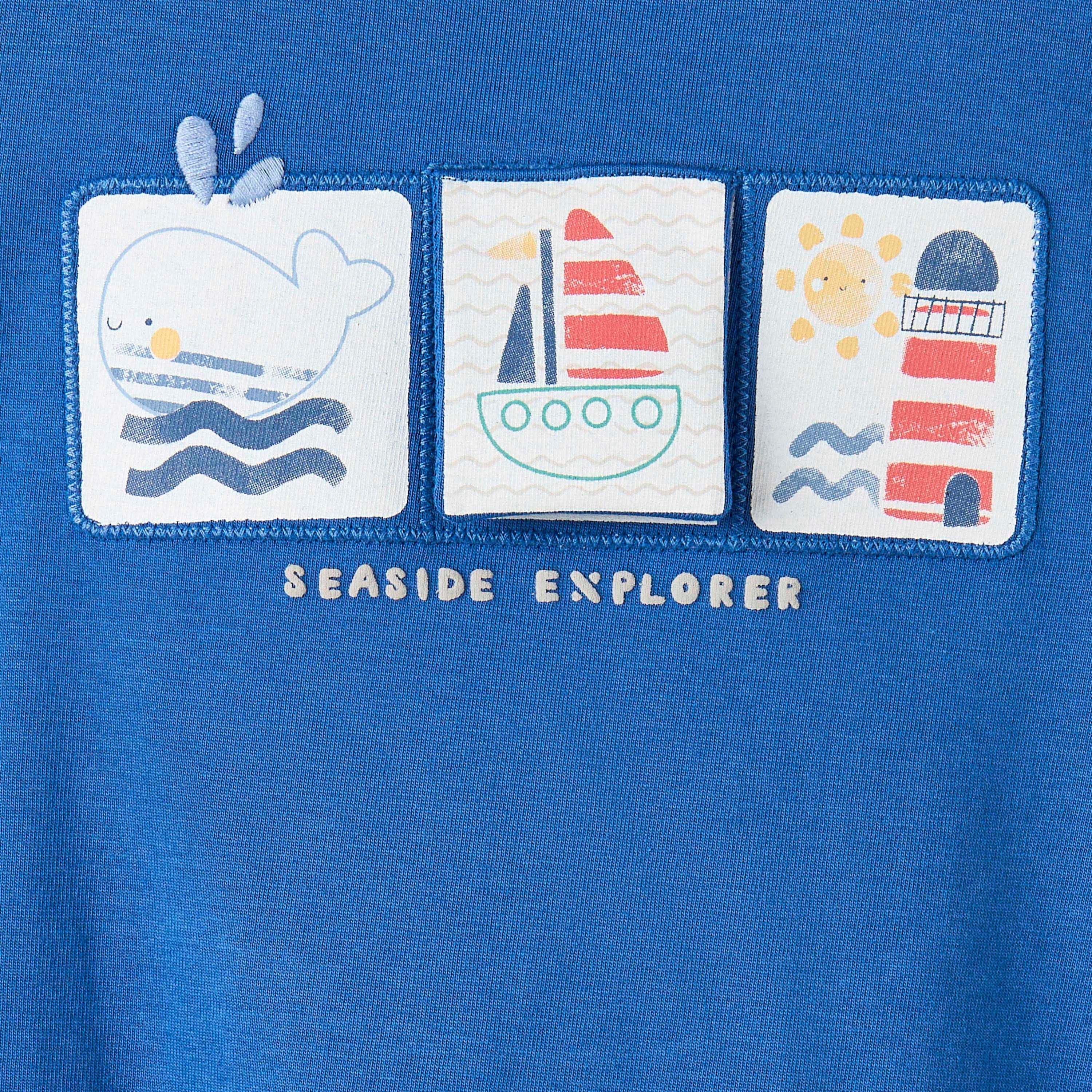 Pack of 3 Juniors Crew Neck Short Sleeves T-shirt with Print