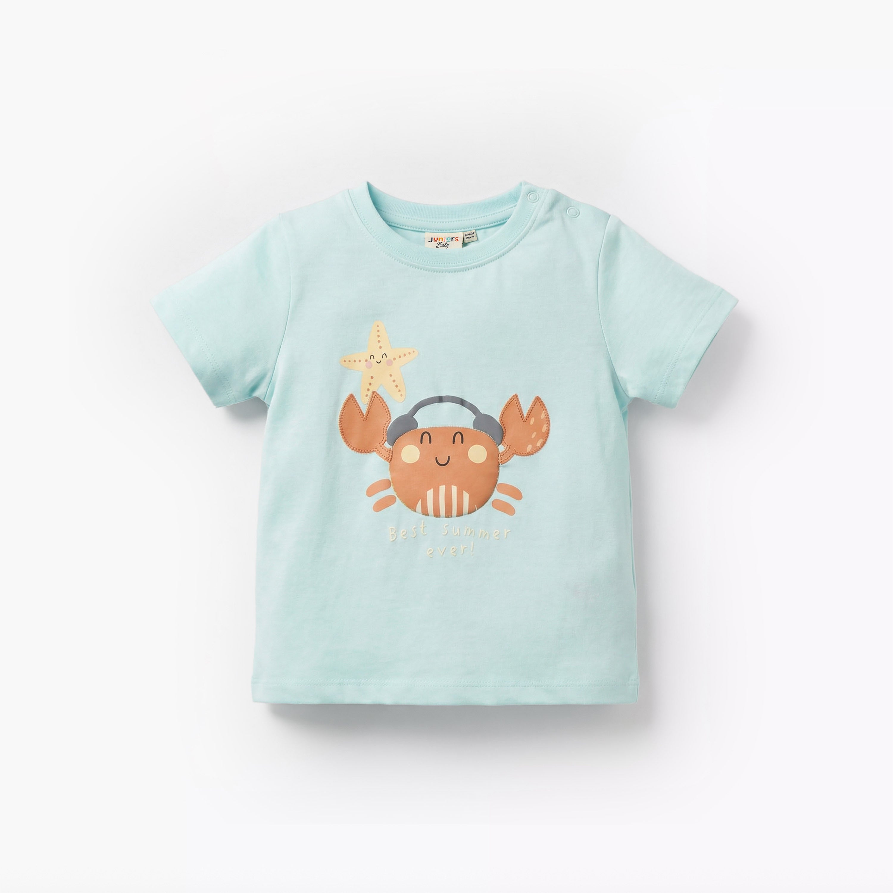 Pack of 3 Juniors Short Sleeve T-shirt with Print
