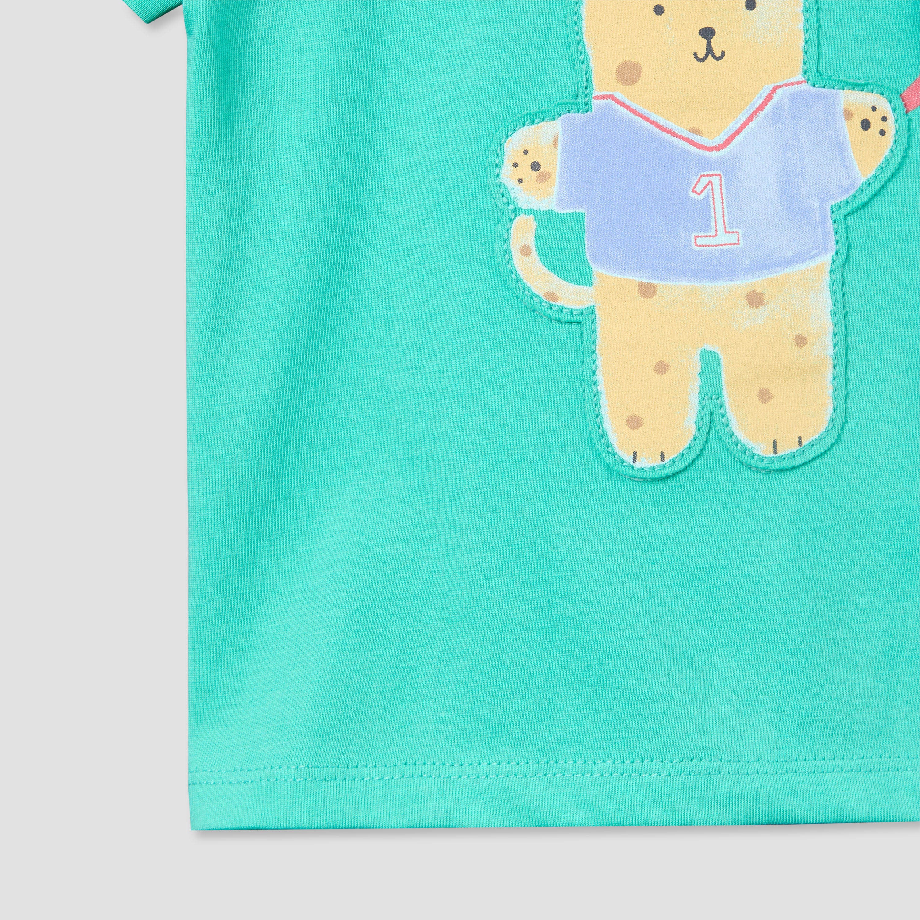 Pack of 3 Juniors Short Sleeves T-shirt with Fun Print