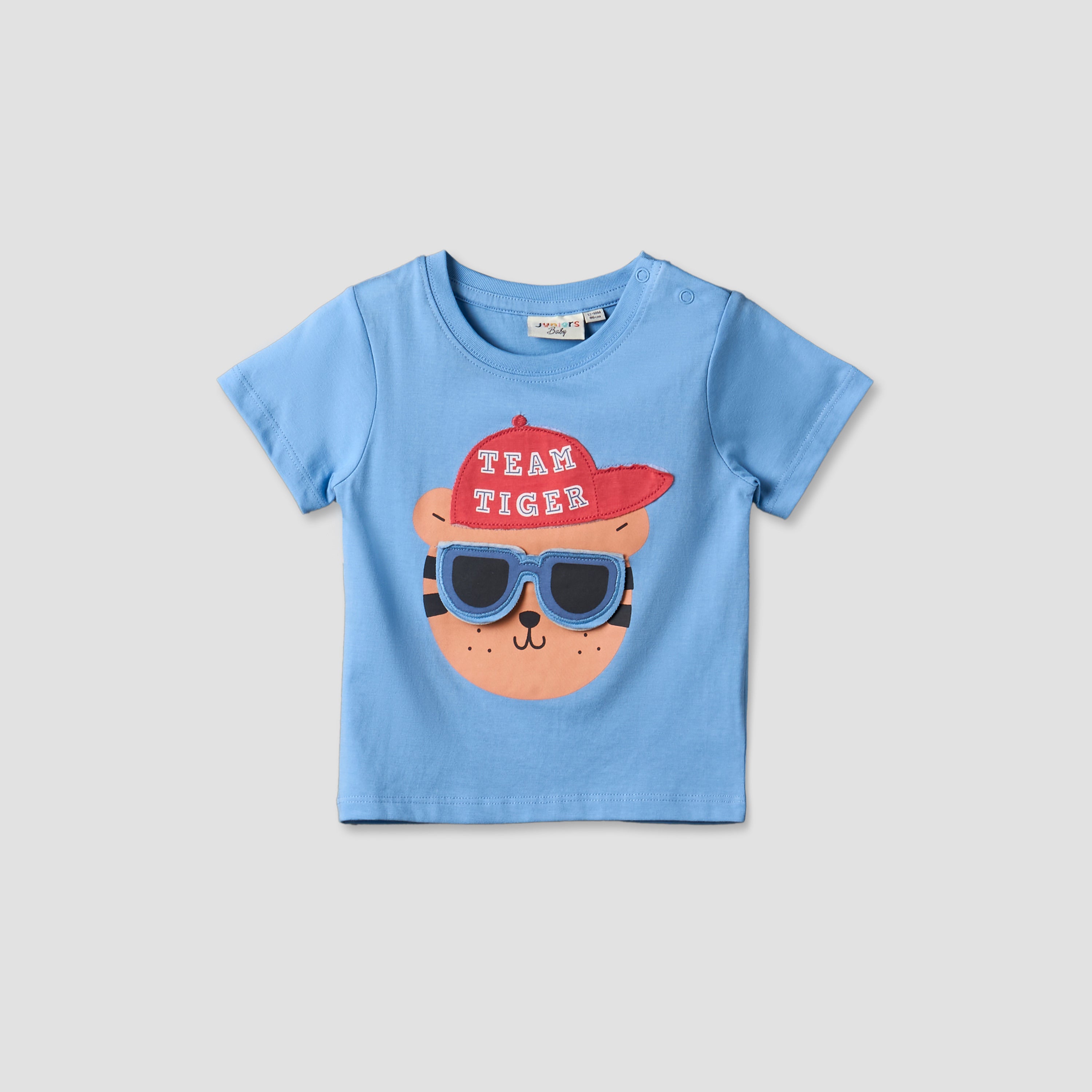 Pack of 3 Juniors Crew Neck Short Sleeves T-shirt with Fun Print
