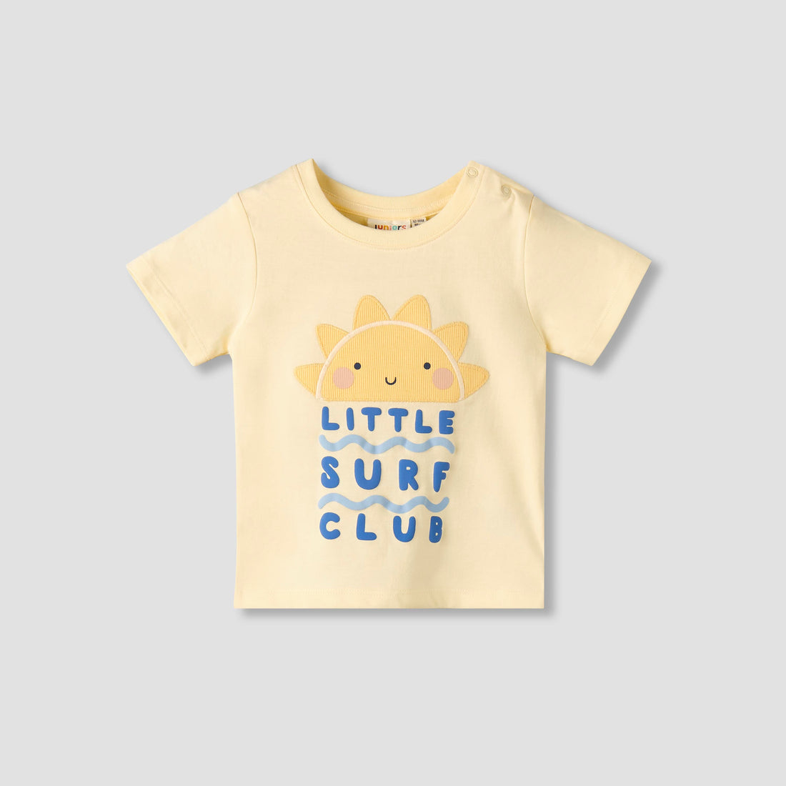 Set of 3 Juniors Crew Neck Short Sleeves T-shirt and Shorts Set with Print