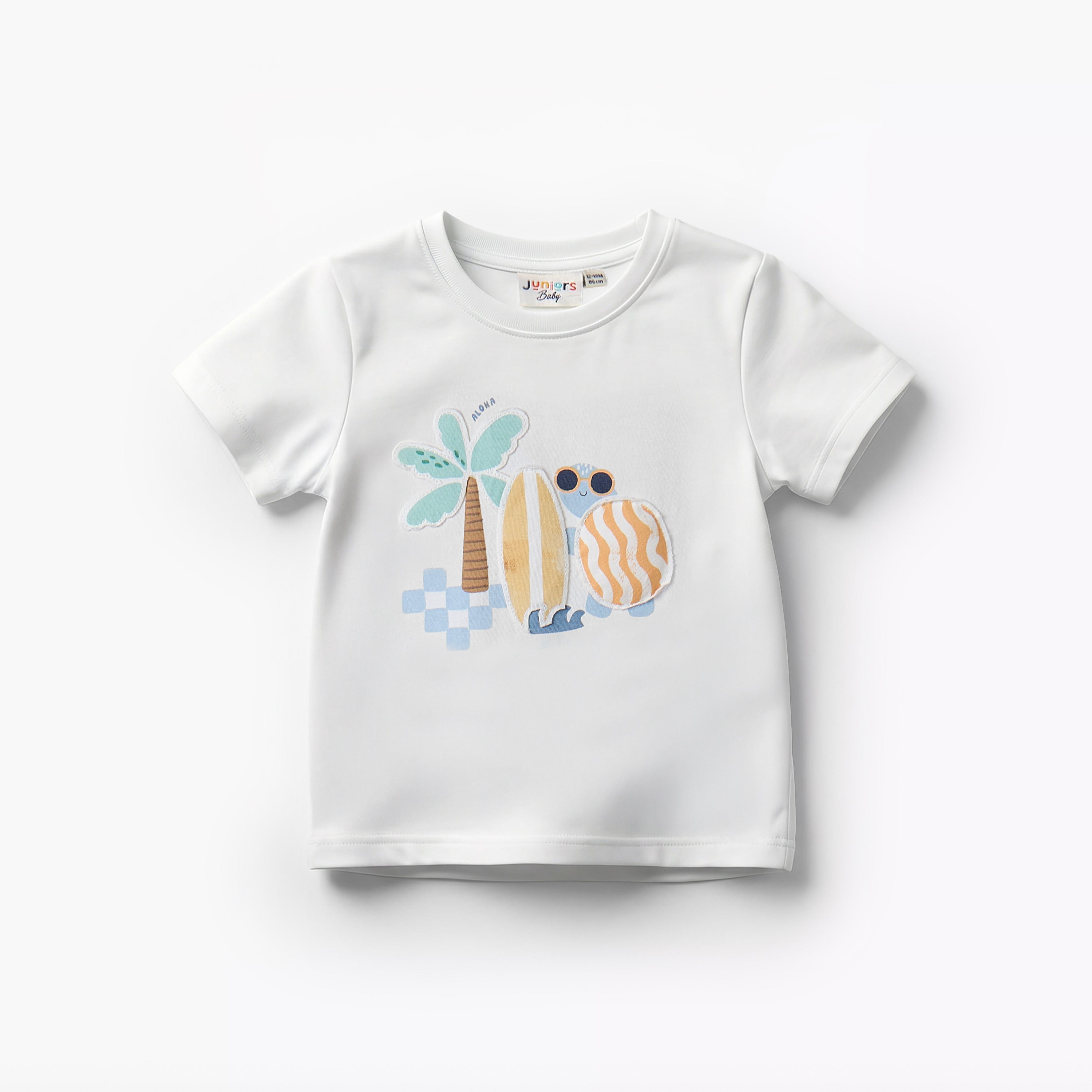 Set of 3 Juniors Clothing Set with Surf Print