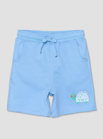 Set of 3 Juniors Crew Neck Short Sleeves T-shirt and Shorts Set with Applique Detail-baby-boys-clothing-setsandcoords-image-5
