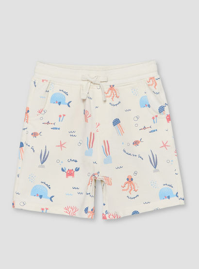 Set of 3 Juniors Crew Neck Short Sleeves T-shirt and Shorts Set with Underwater Print-baby-boys-clothing-setsandcoords-image-4