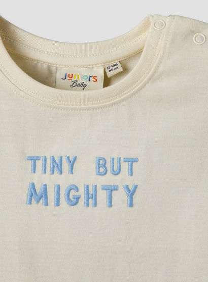 Set of 3 Juniors Round Neck Short Sleeves T-shirt and Shorts Set with Applique Detail-baby-boys-clothing-setsandcoords-image-6