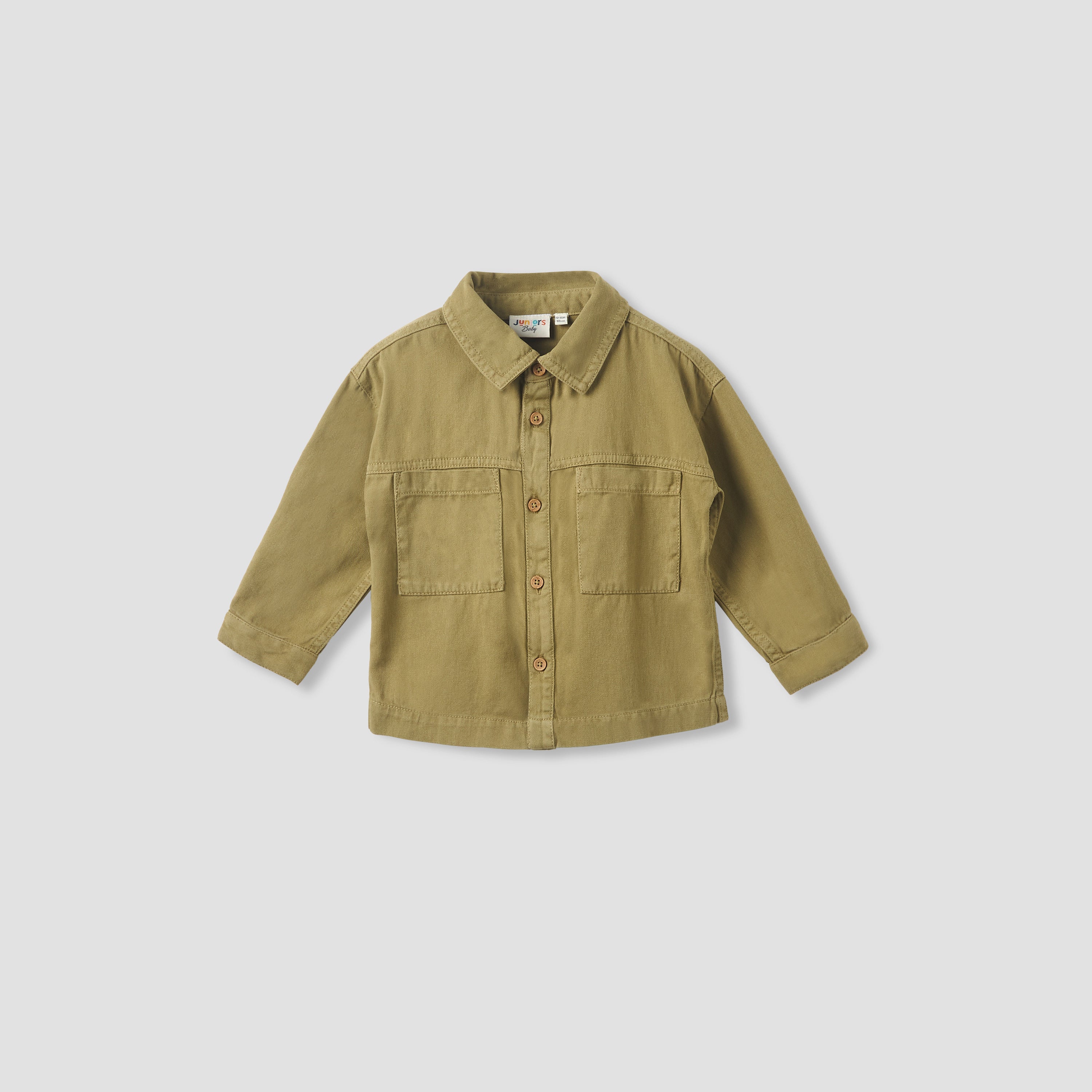 Juniors Long Sleeves Shirt with Pockets