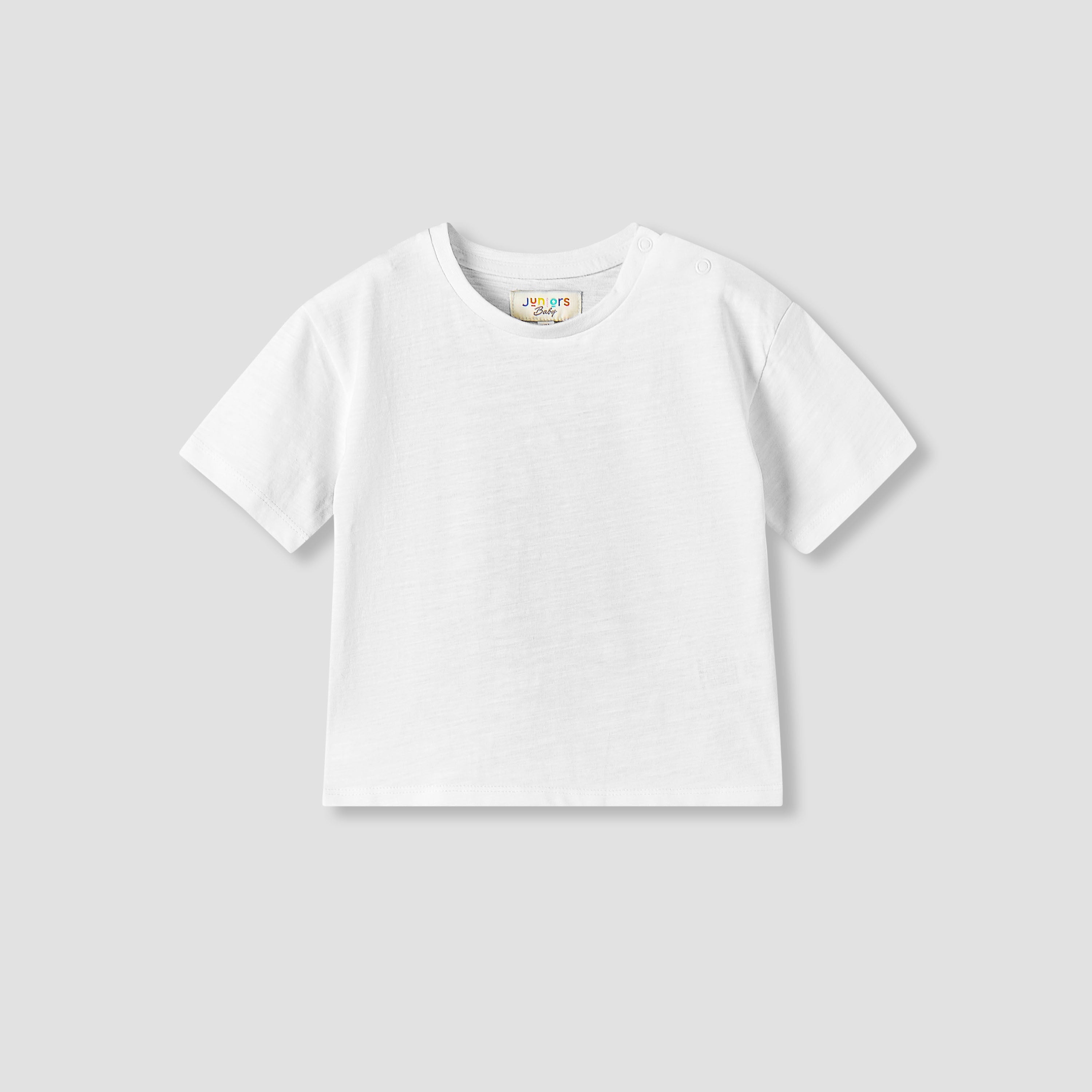Juniors Crew Neck Short Sleeves T-shirt and Dungaree Set with Vehicle Print
