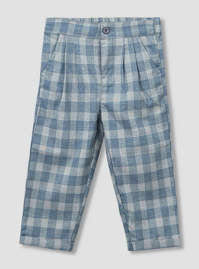 Set of 4 Juniors Clothing Gift Set with Checked Design-baby-boys-clothing-setsandcoords-image-3