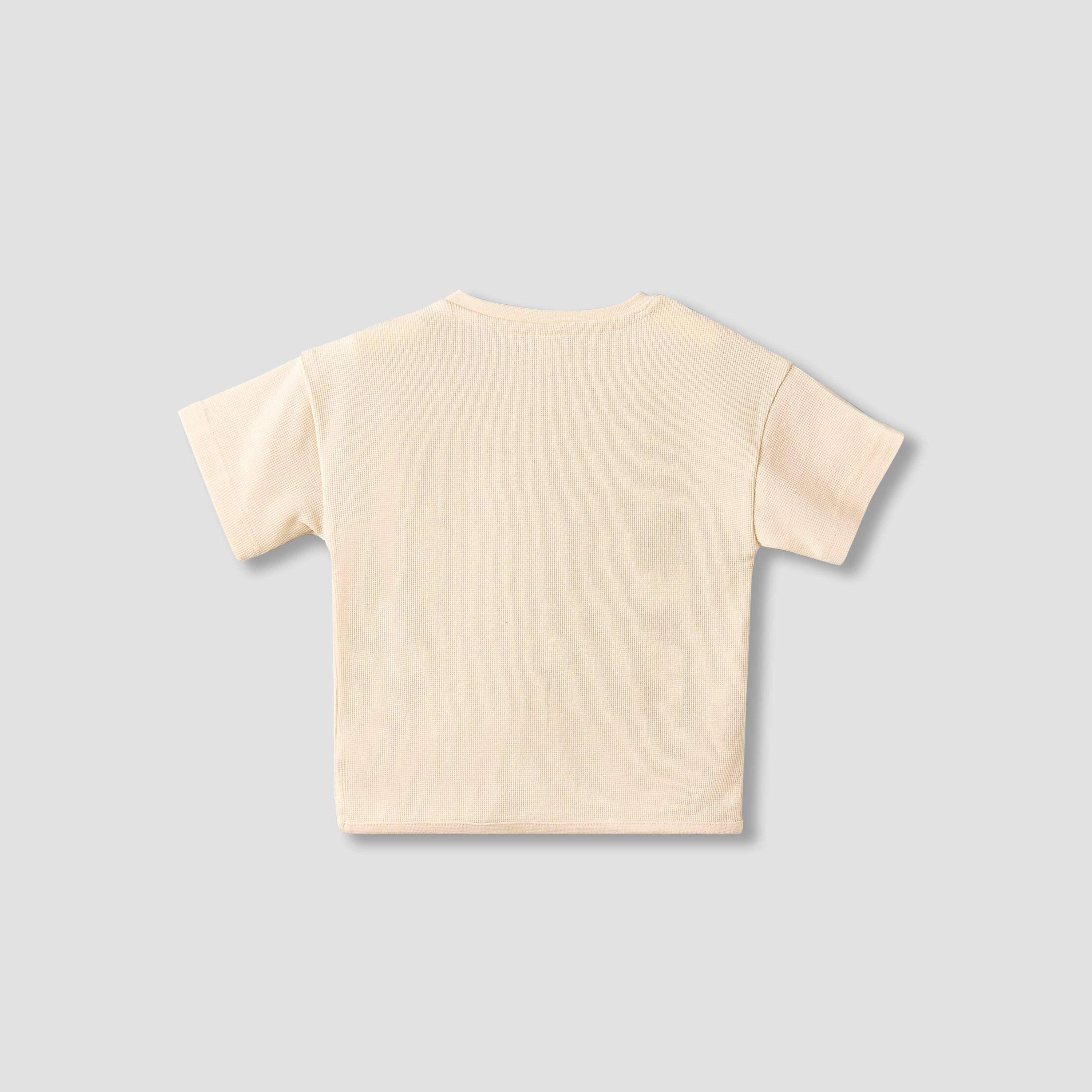Giggles Crew Neck Short Sleeves T-shirt with Pocket