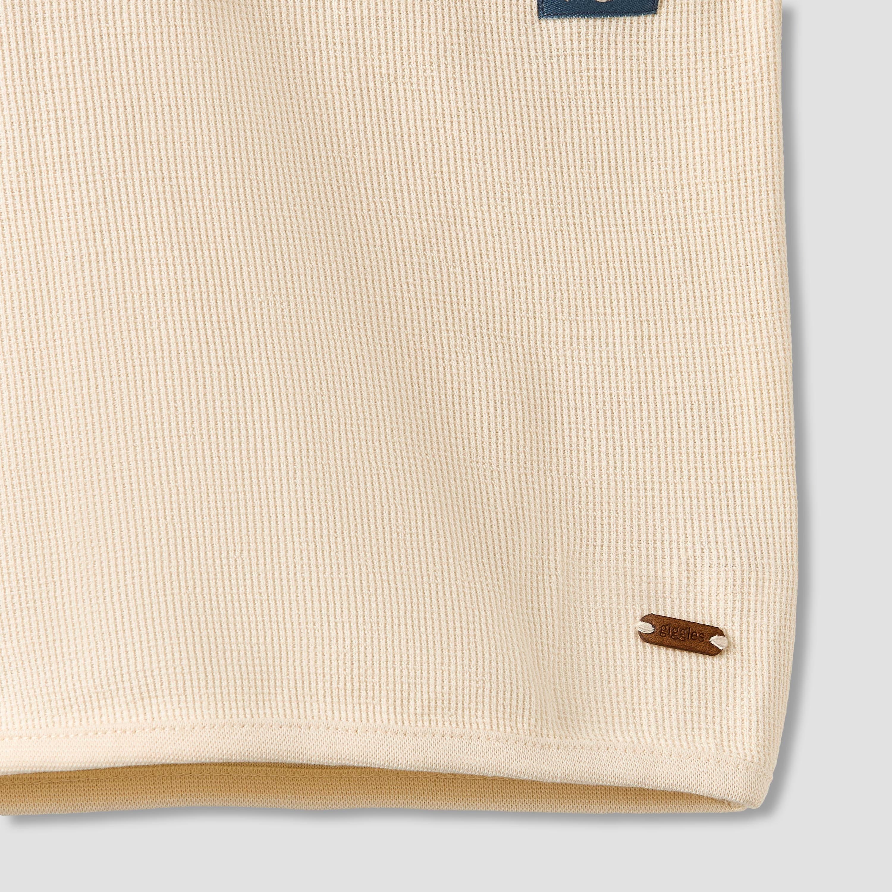 Giggles Crew Neck Short Sleeves T-shirt with Pocket