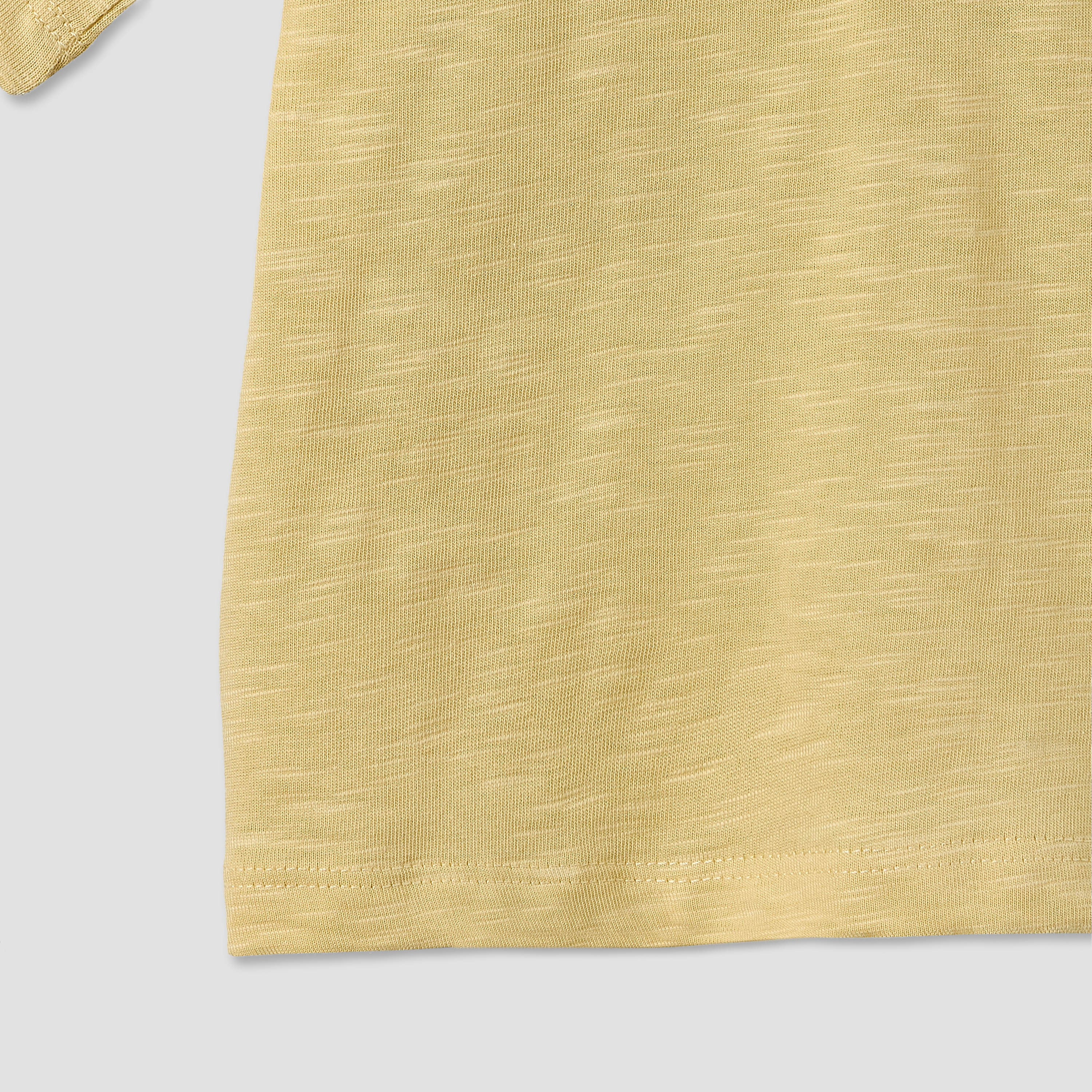 Giggles Collared Short Sleeves Polo T-shirt with Embroidery