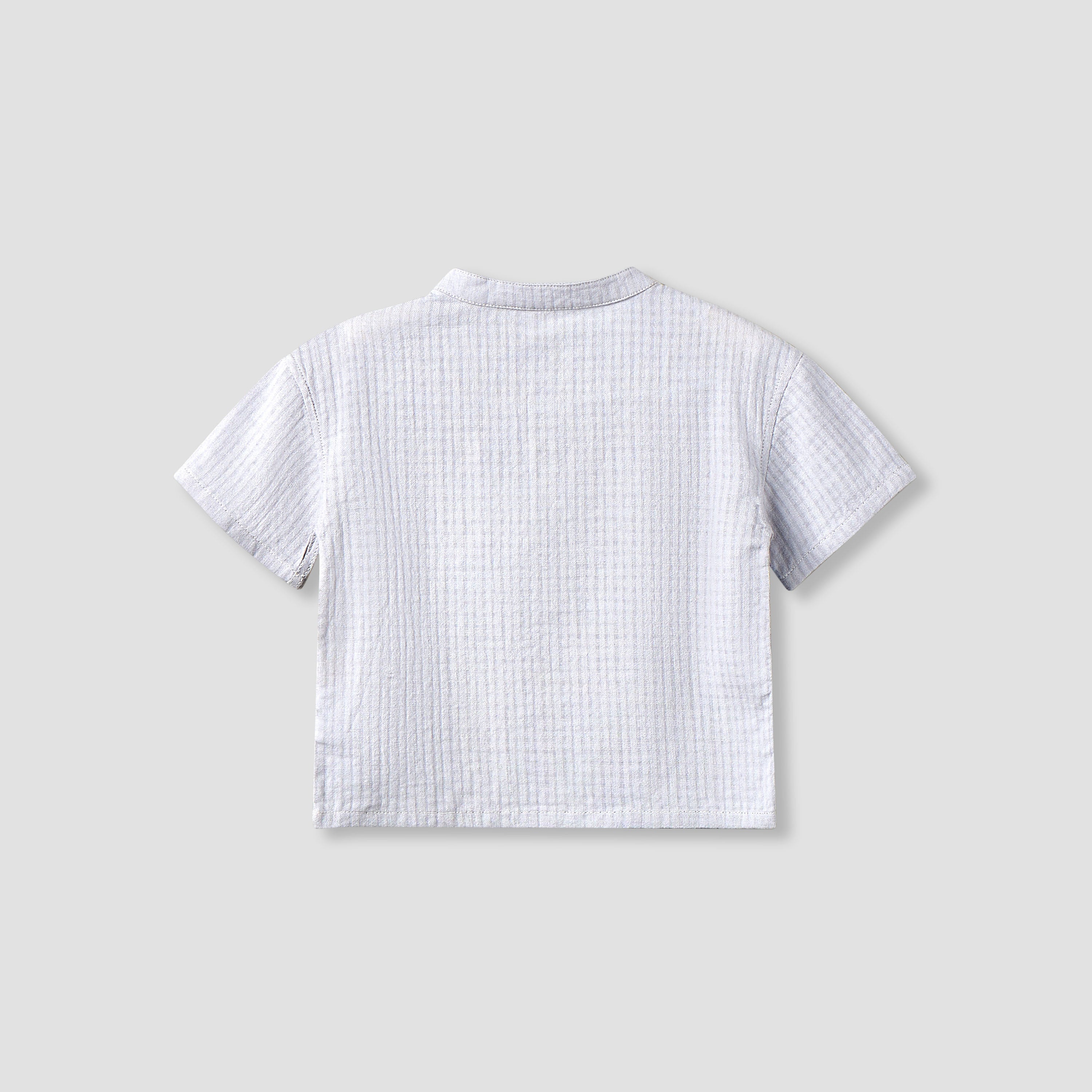 Giggles Short Sleeve Shirt with Texture