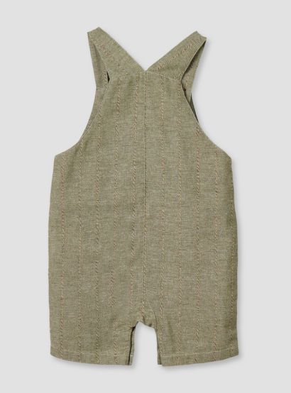 Giggles Crew Neck Short Sleeves T-shirt and Dungaree Set with Snap Button Closure-baby-boys-clothing-setsandcoords-image-5