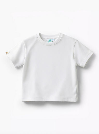 Disney Crew Neck Short Sleeves T-shirt and Dungaree Set with Winnie the Pooh Applique-baby-boys-clothing-setsandcoords-image-4