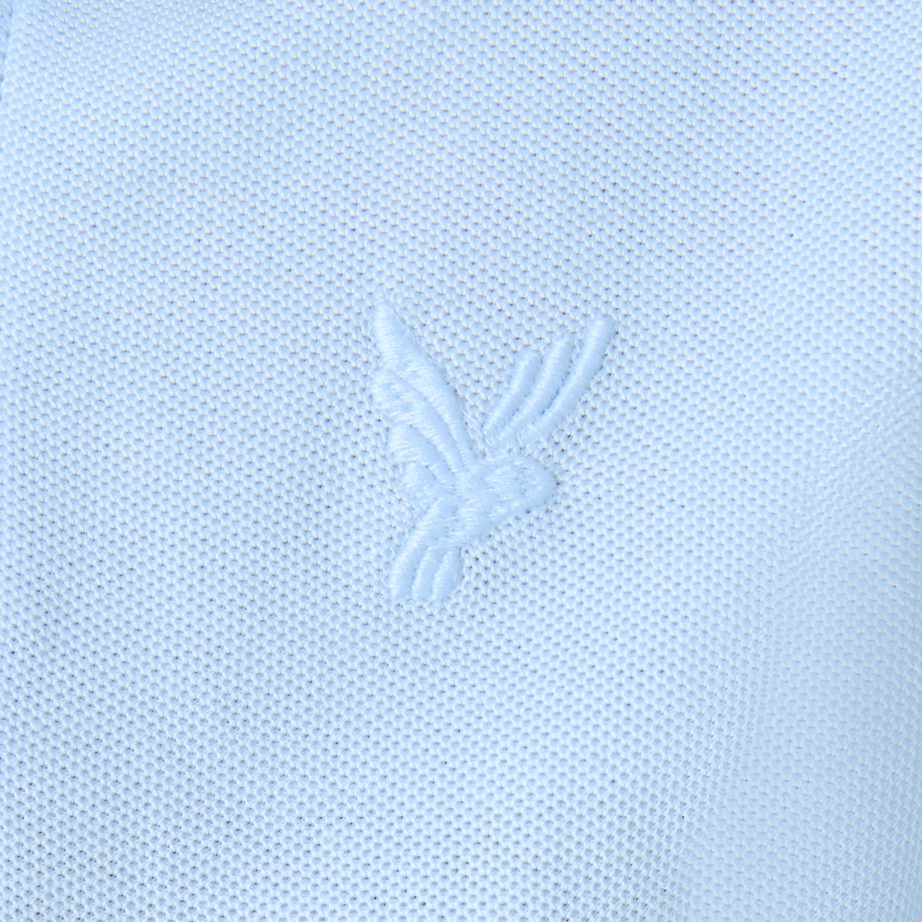 Juniors Polo Neck Short Sleeves T-shirt with Embroidery