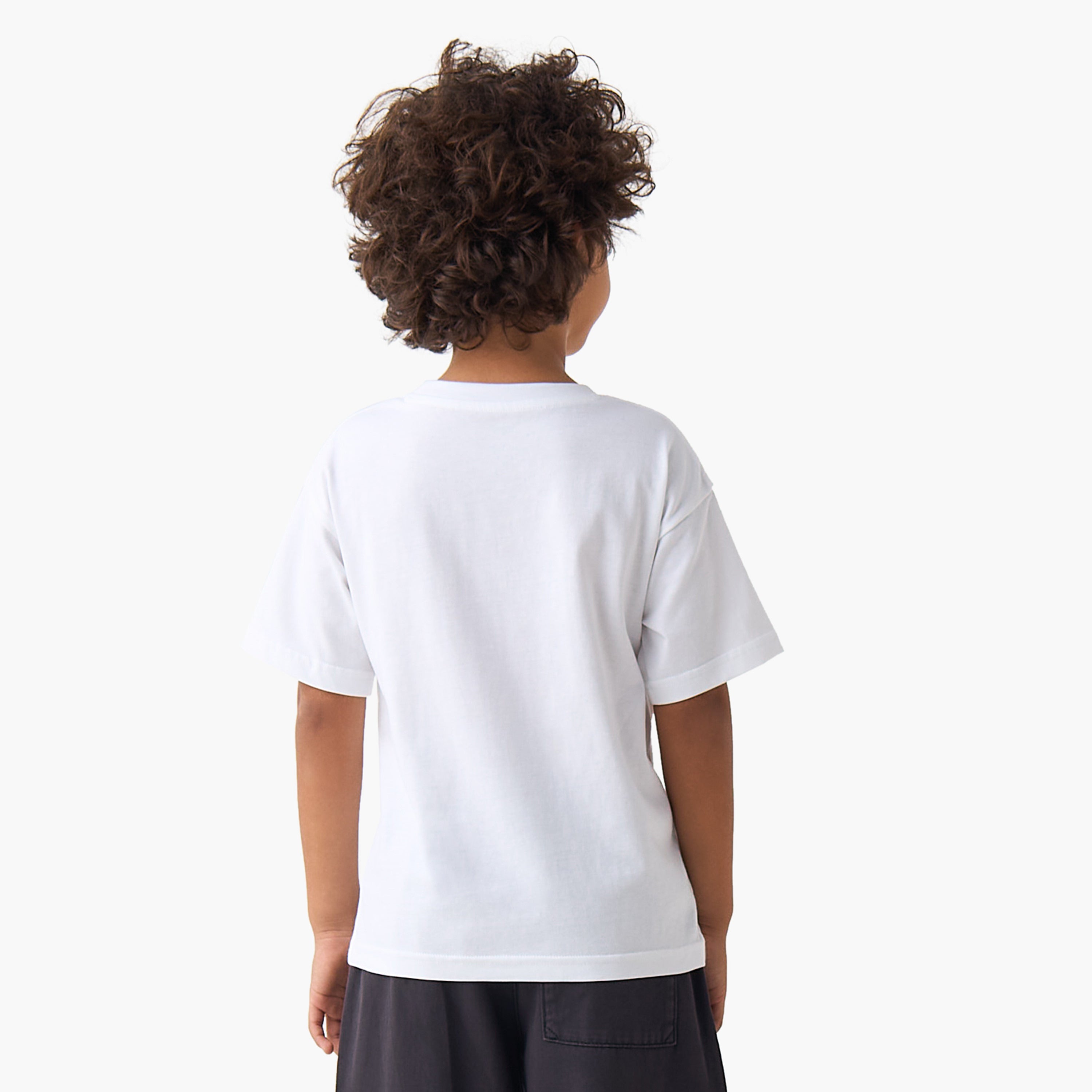 Pack of 3 Juniors Crew Neck Short Sleeves T-shirt with Chest Pocket