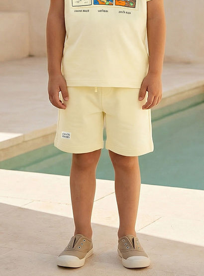 Set of 3 Juniors Crew Neck Short Sleeve T-shirt and Shorts Set with Assorted Print-boys-clothing-setsandcoords-image-6