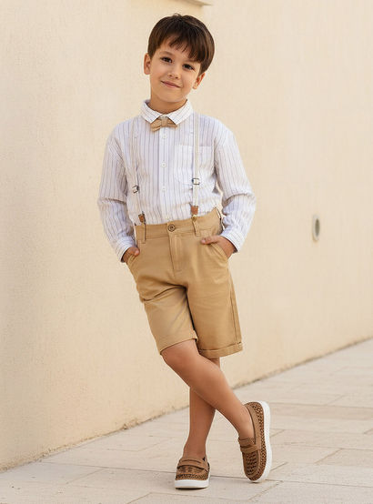 Set of 4 Juniors Clothing Gift Set with Stripes-boys-clothing-setsandcoords-image-2