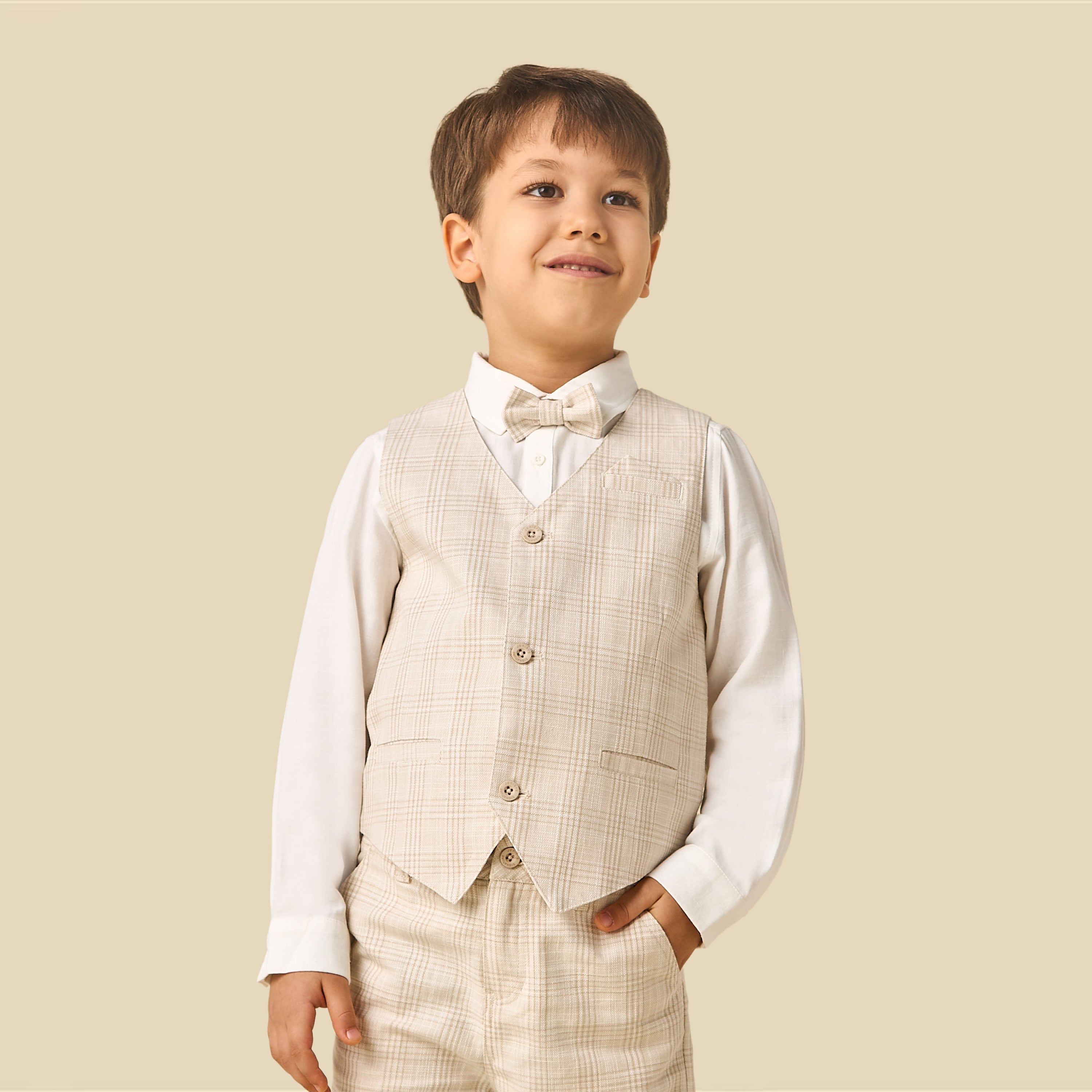 Set of 4 Juniors Clothing Gift Set with Checked Design