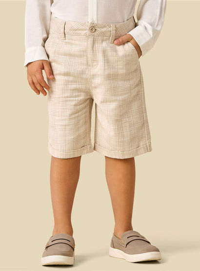 Set of 4 Juniors Clothing Gift Set with Checked Design-boys-clothing-setsandcoords-image-6