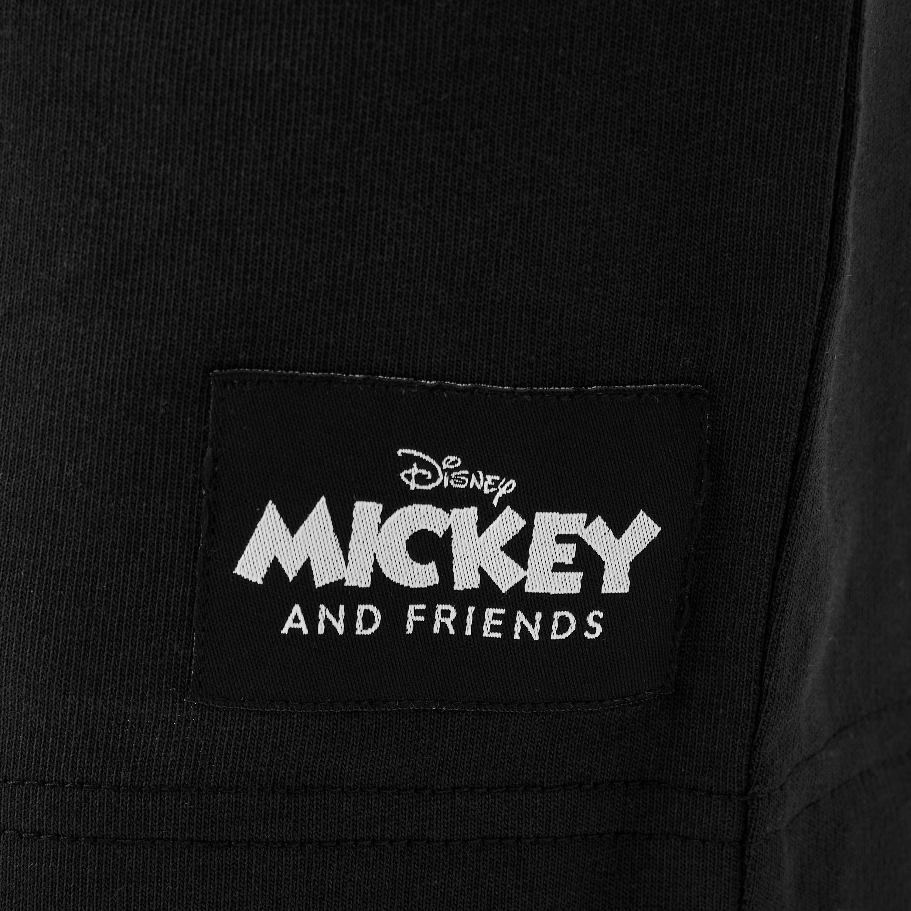 Disney Crew Neck Short Sleeve T-shirt and Shorts Set with Drawstring Closure