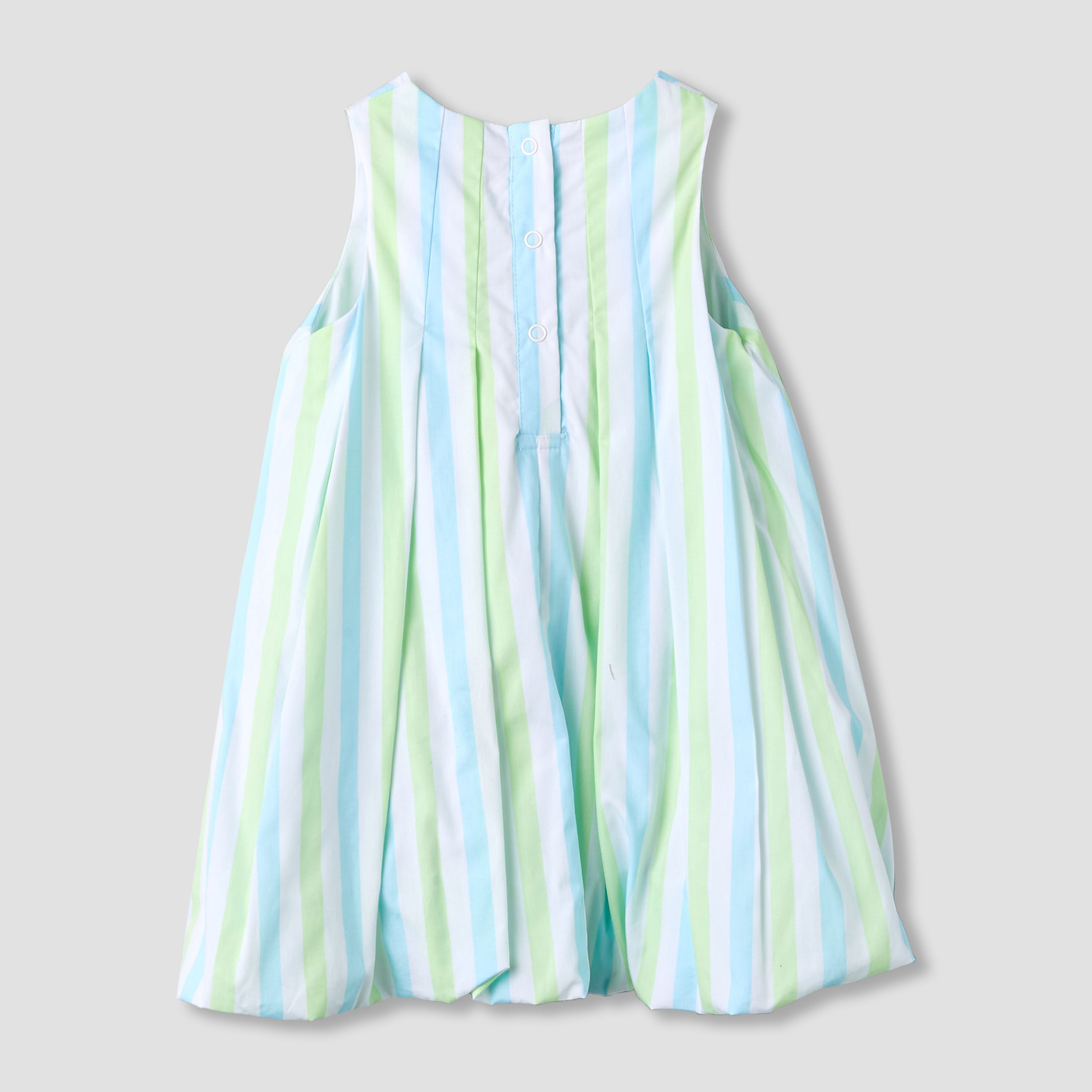 Juniors Round Neck Sleeveless A-line Dress with Floral Print