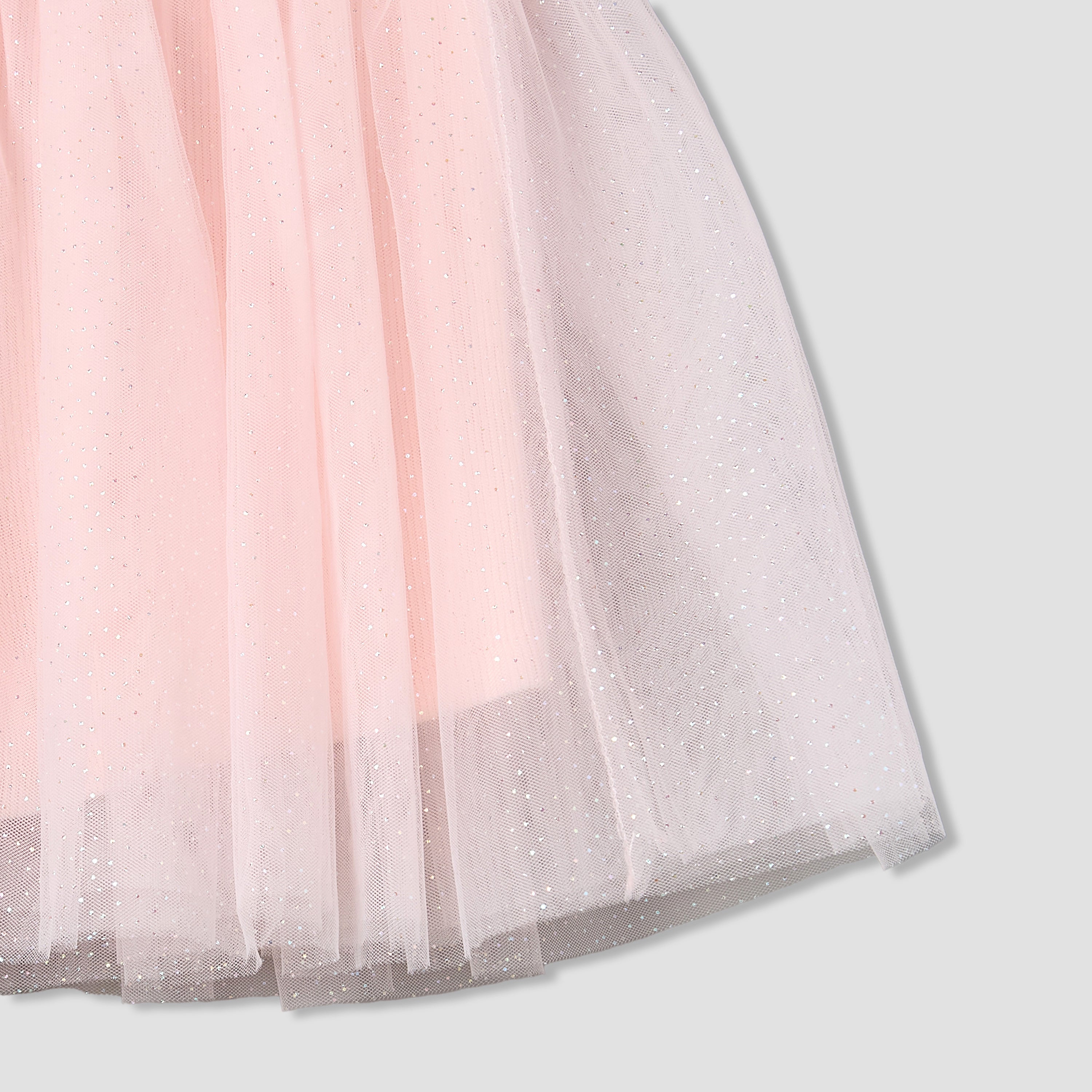 Juniors Round Neck Short Sleeves Ruffled Top and Skirt Set